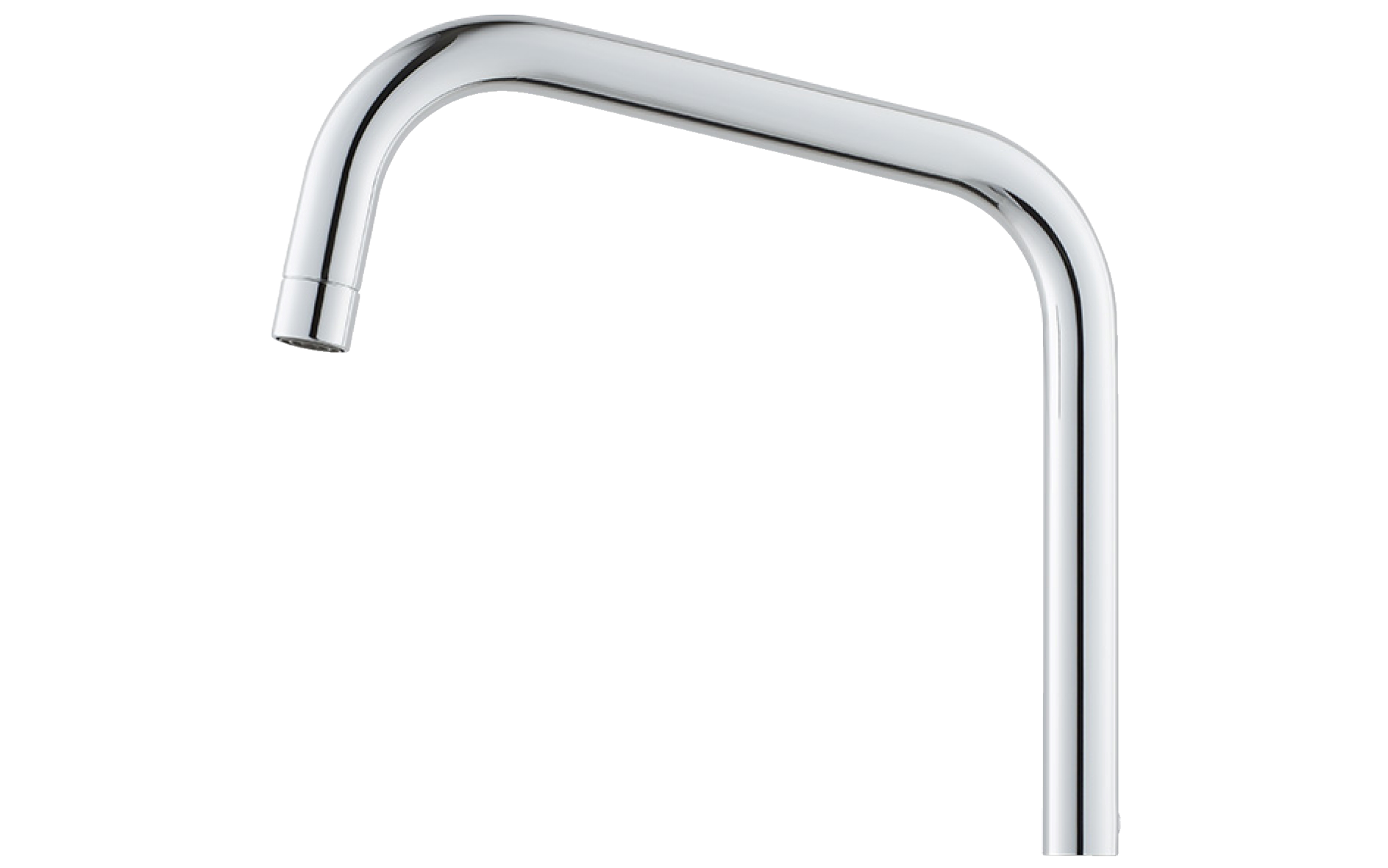 FM Mattsson 5865-2000 Utloppspip svängbar, krom