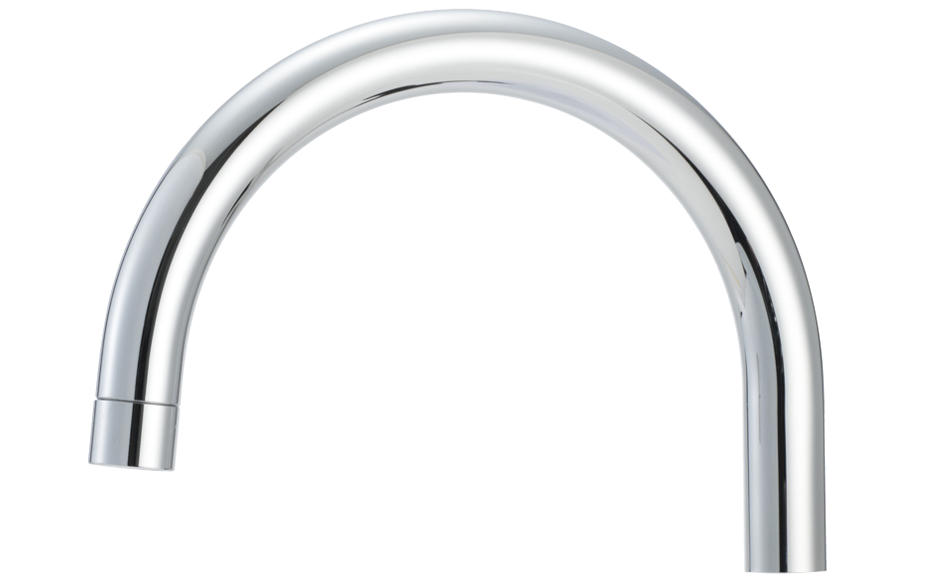 FM Mattsson 5863-0000 Utloppspip fast, krom