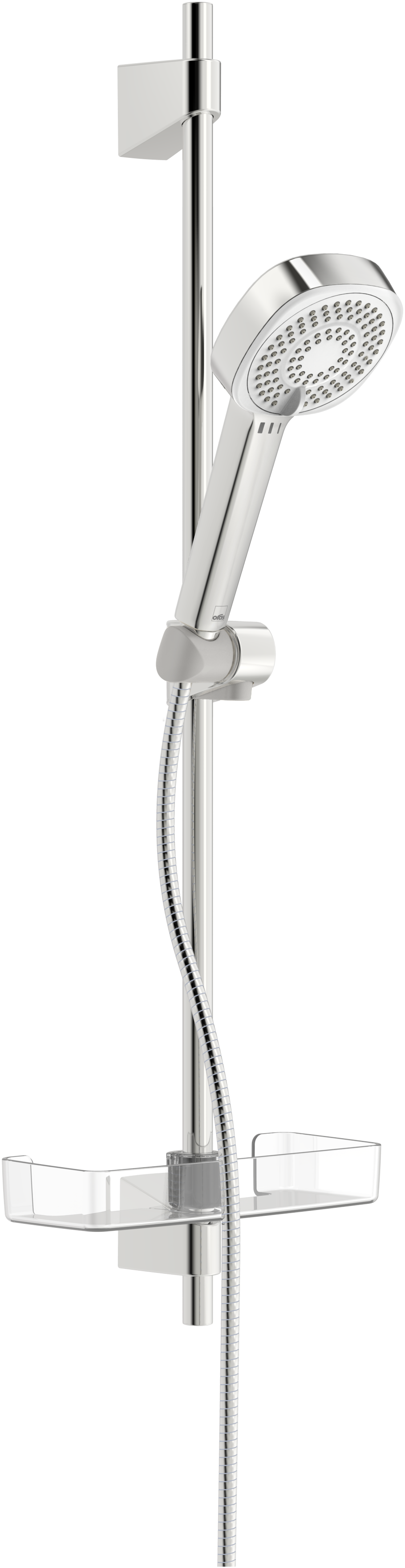Oras Apollo Style 554 Duschset 3-strålig, eco-flöde, med tvåkopp