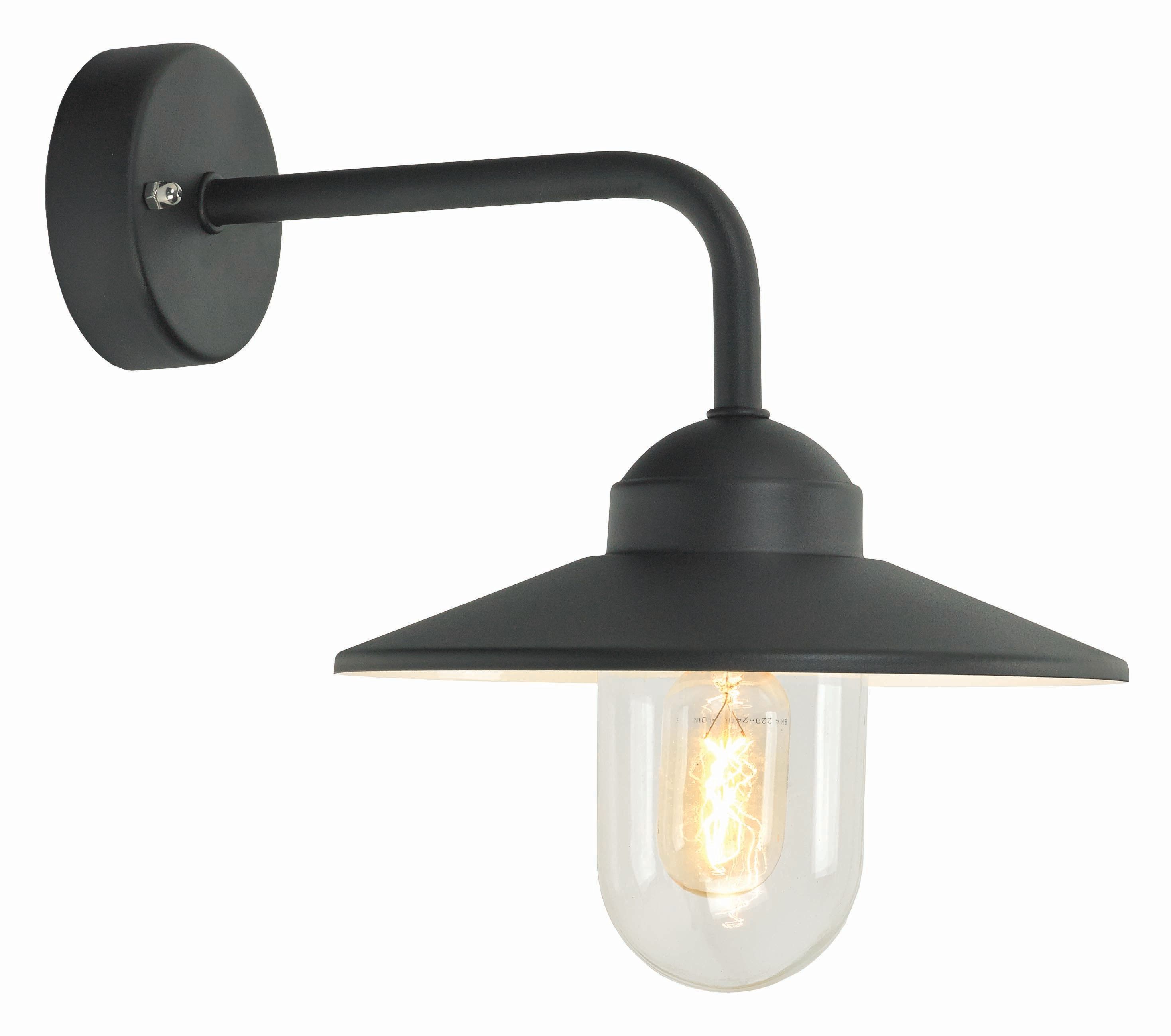 Norlys Vansbro 1920 Væglampe E27, 57W, IP55 Sort