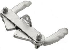 Habo 17570 Grindlås 120 mm Elförzinkad