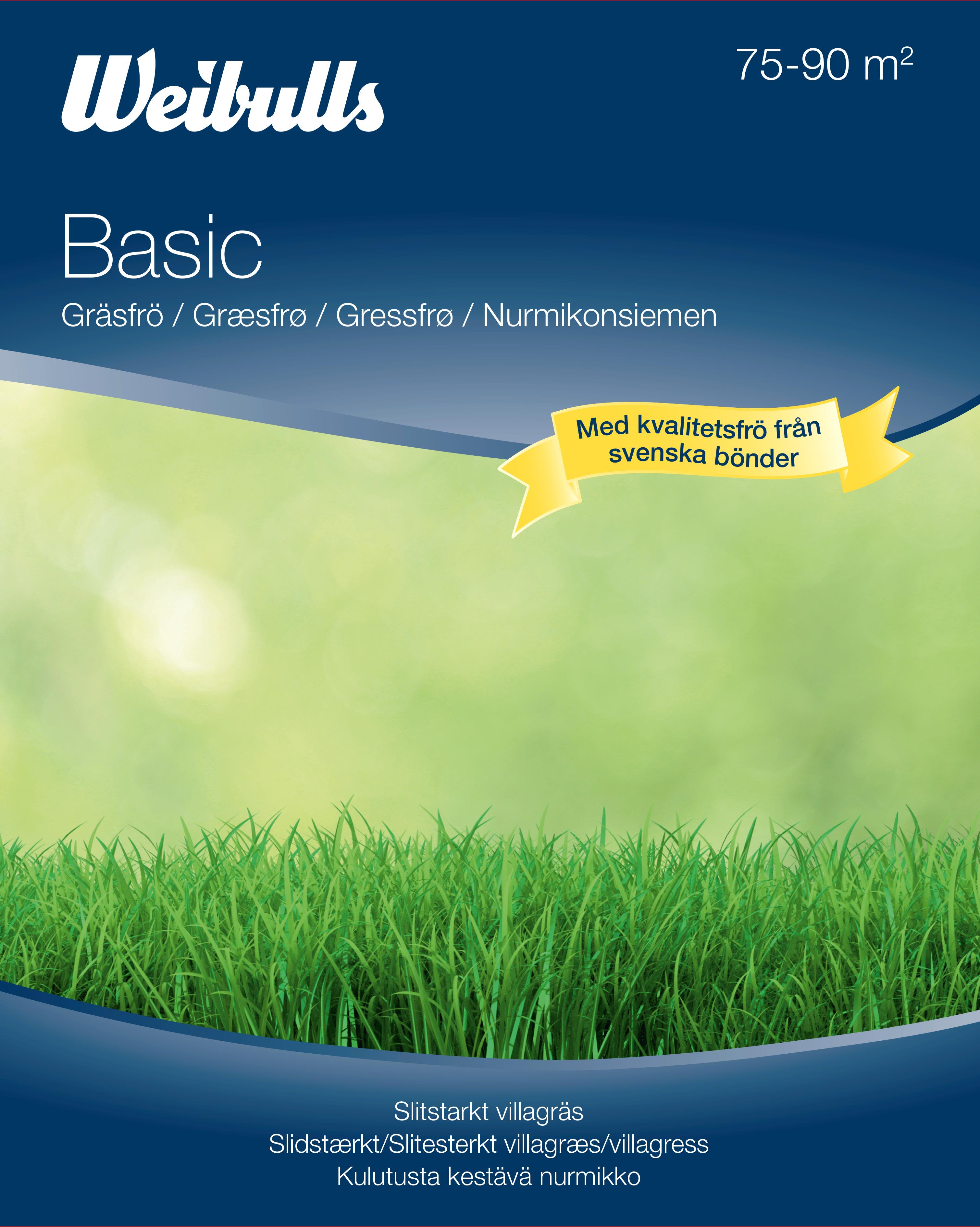 Weibulls Basic Gräsfrö 3 kg