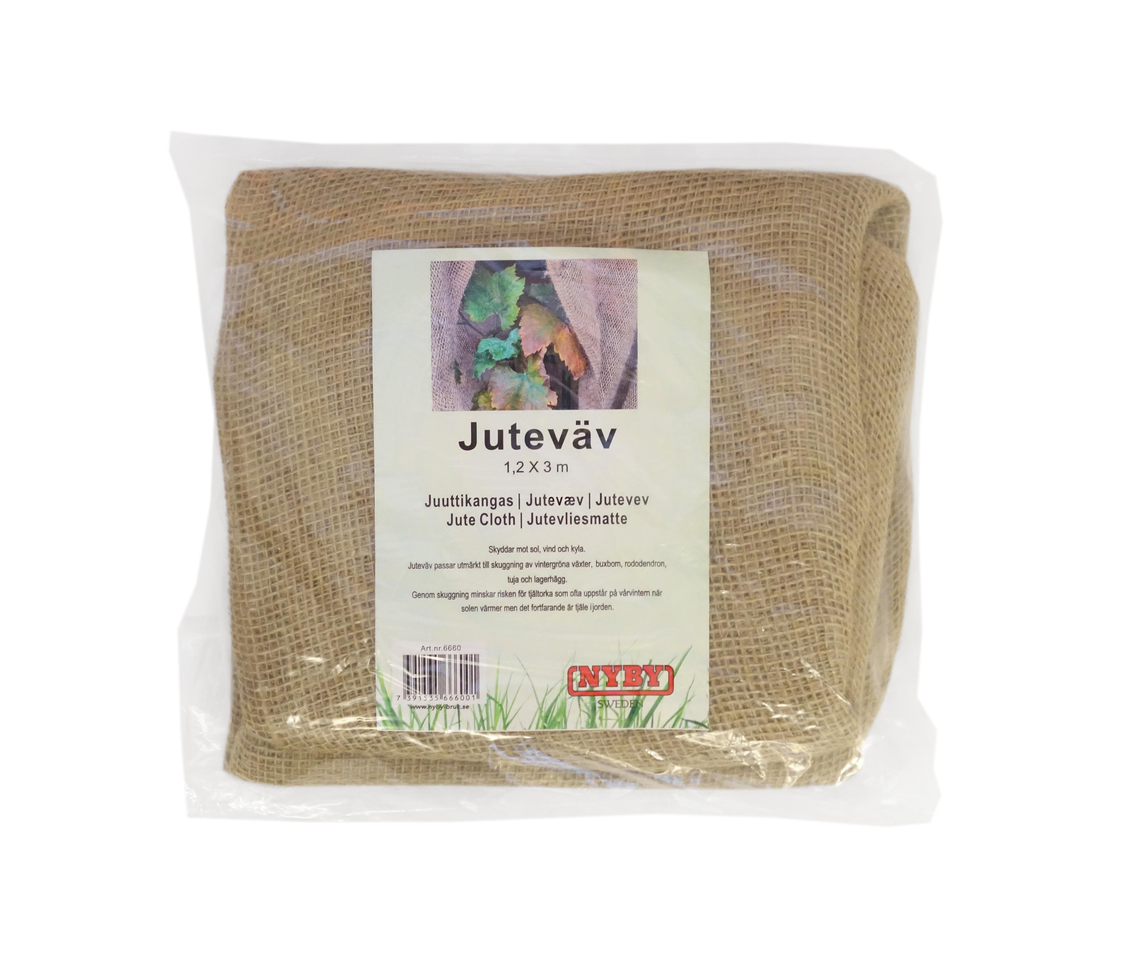 Nyby Bruk 6660 Juteväv 1,2x3 m, naturell