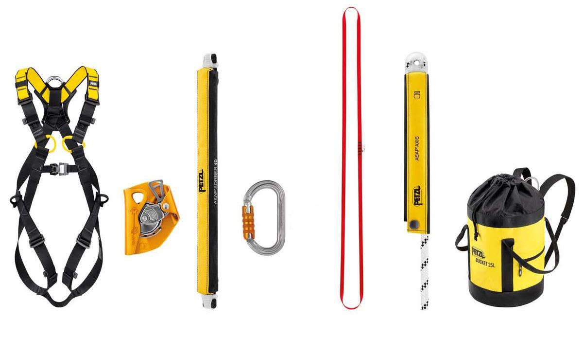 Petzl ASAP Fallskyddskit Strl 1