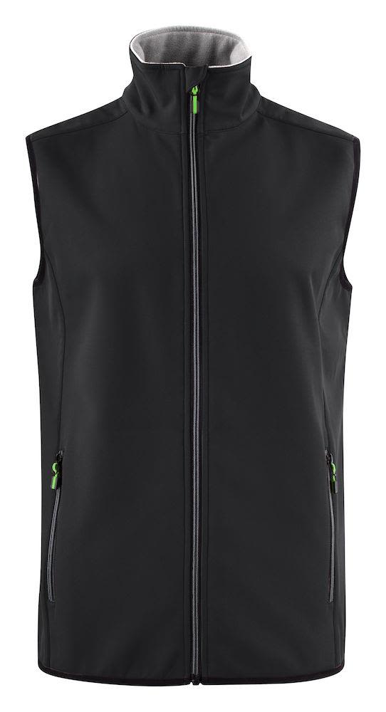 Printer Trial Vest Softshellvest Svart Svart