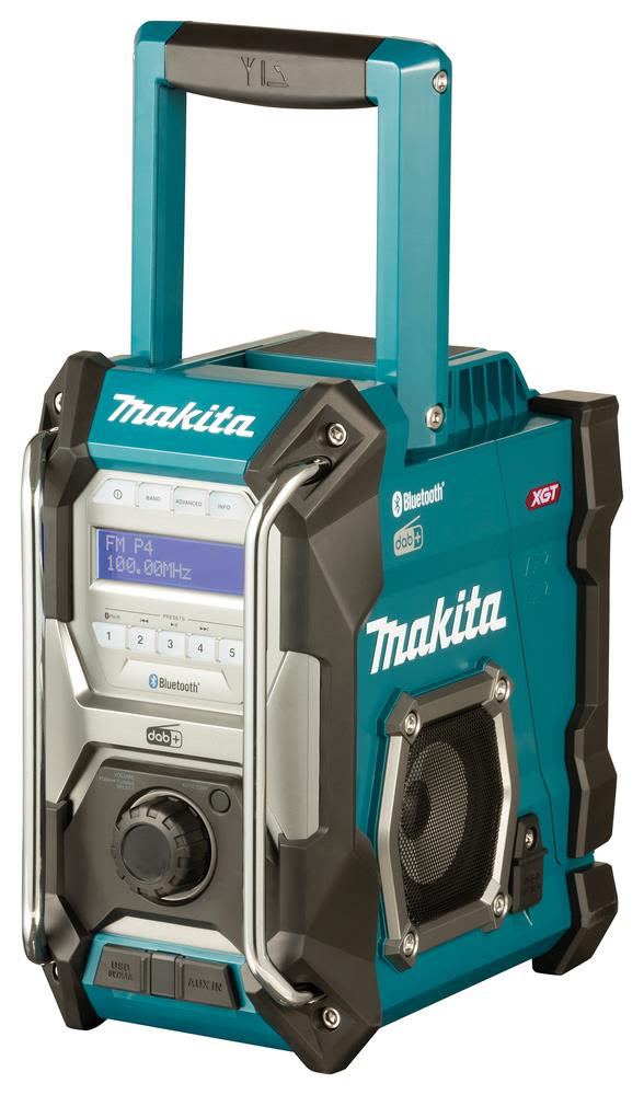 Makita MR004GZ Byggepladsradio med Bluetooth, uden batteri og oplader