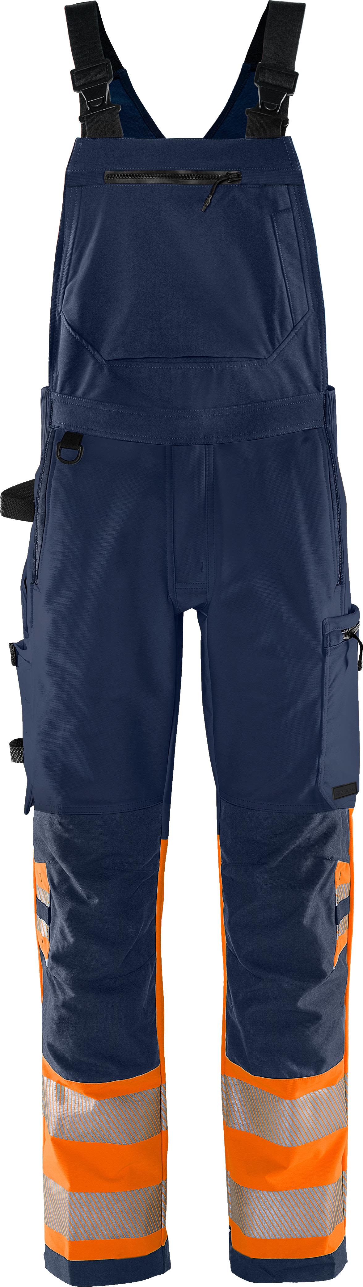 Fristads 1032 GSTP Selebukse varsel, oransje/marineblå Varsel, Oransje/Marineblå
