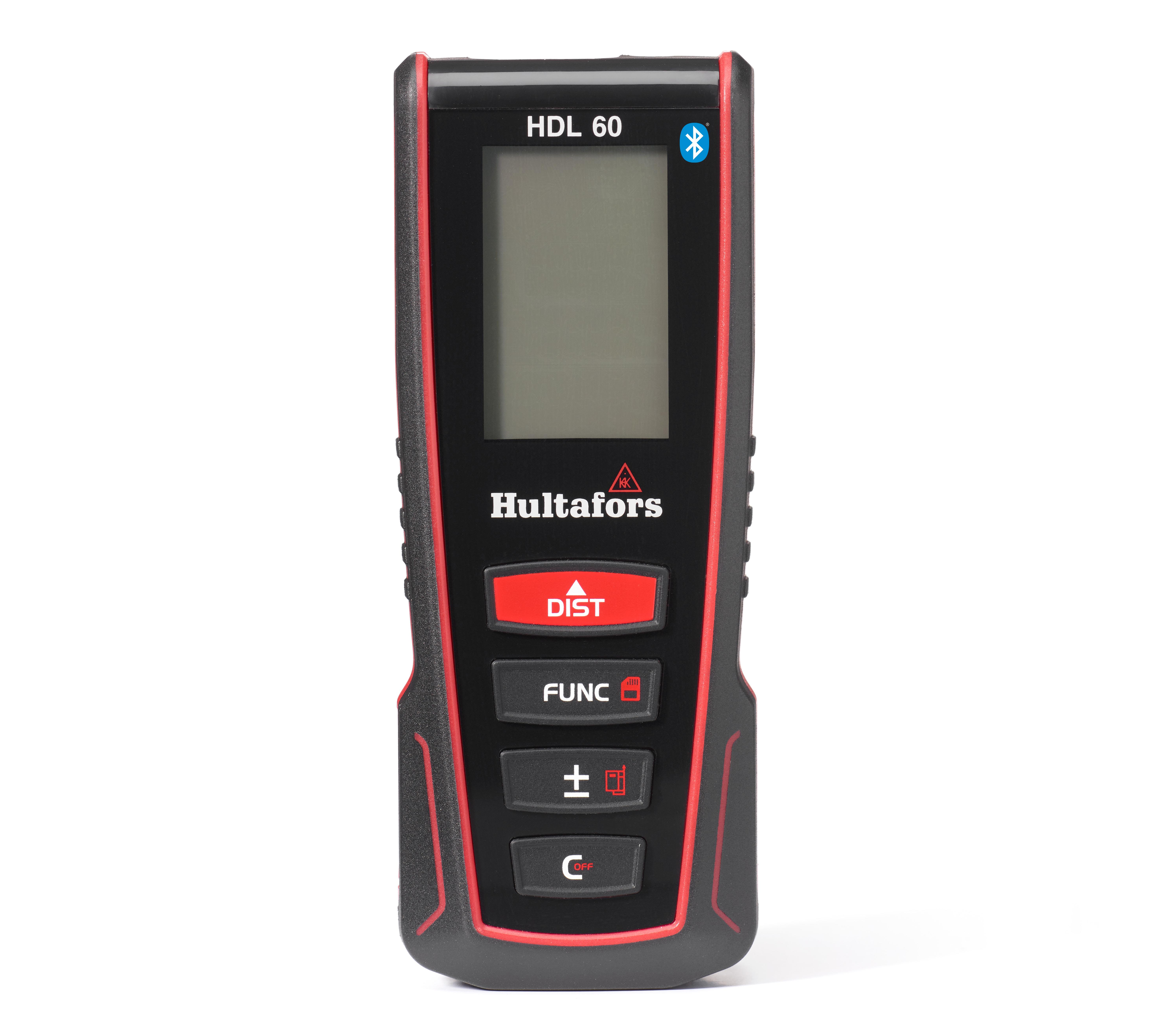 Hultafors HDL 60 Avståndsmätare med Bluetooth