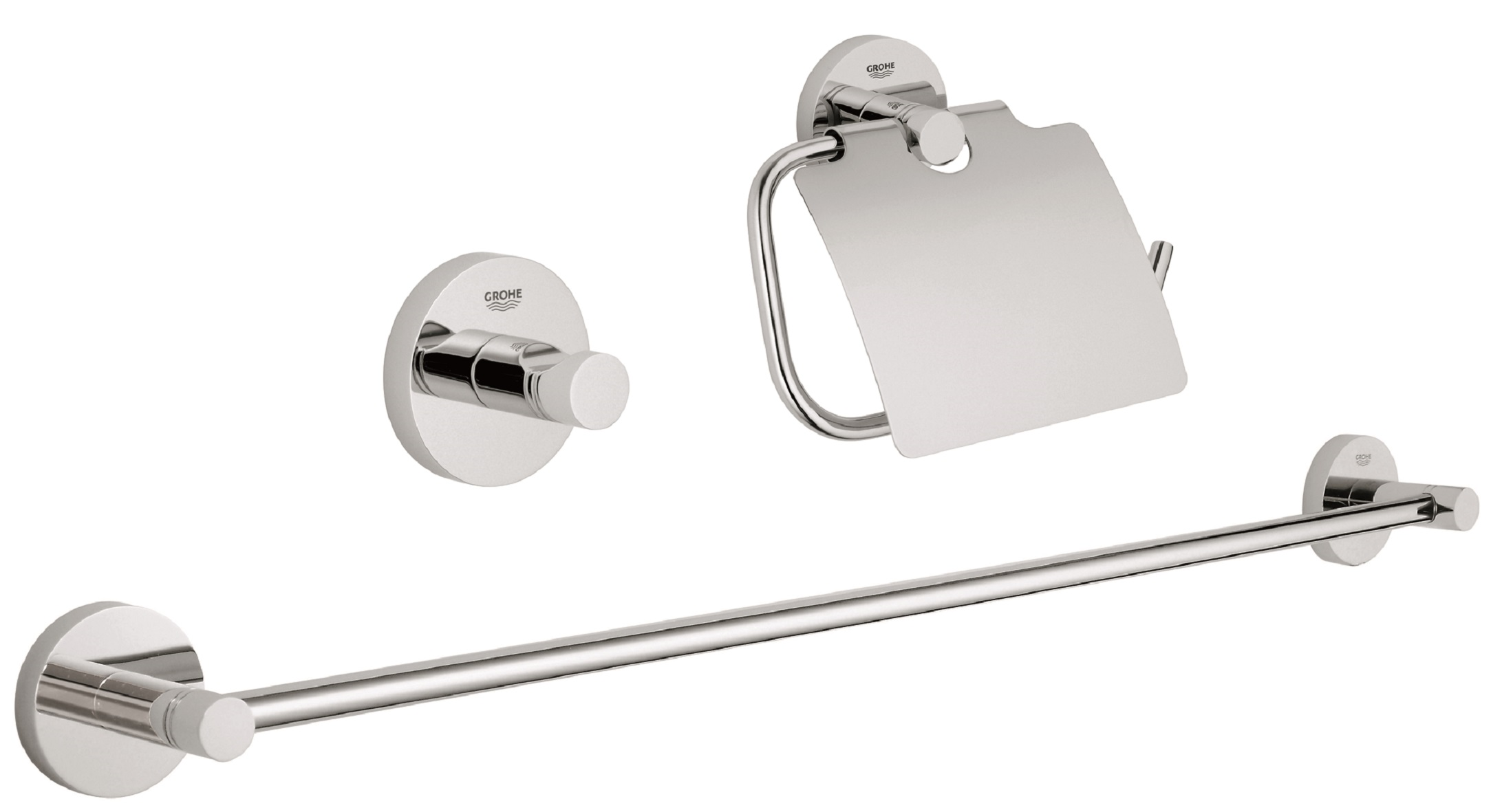 Grohe Essentials Tillberhörssats 3 delar