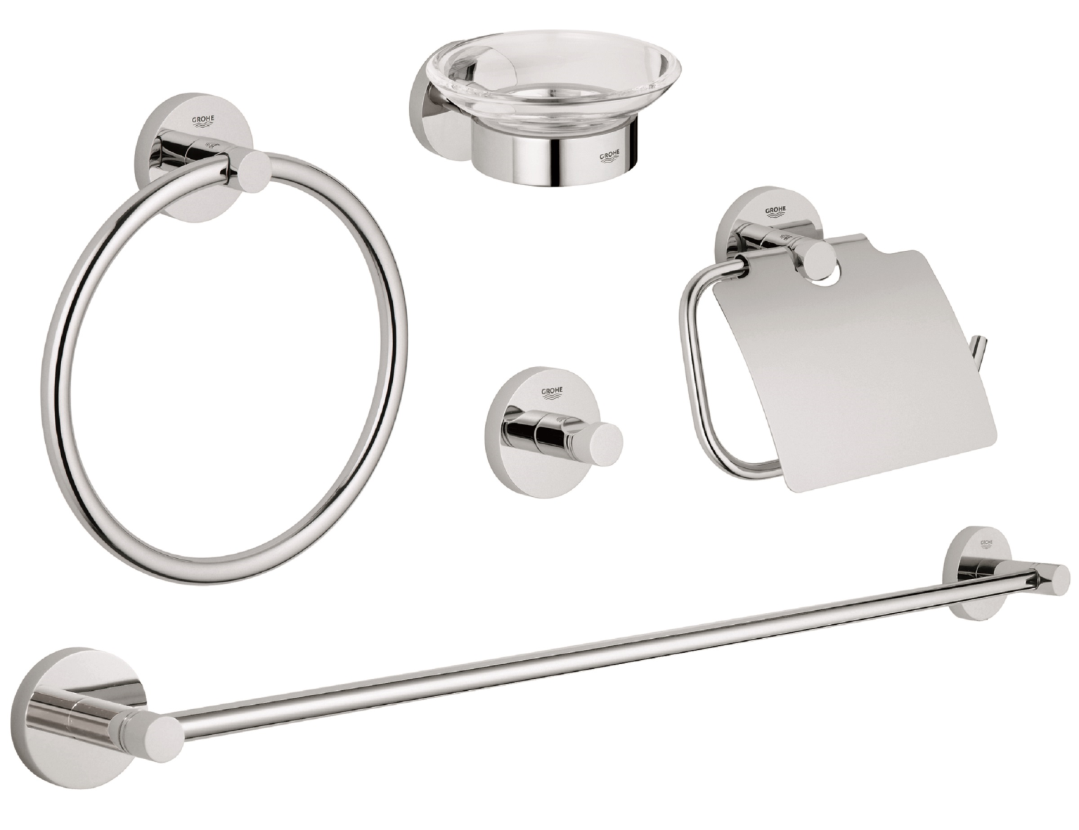 Grohe Essentials Tillberhörssats 5 delar