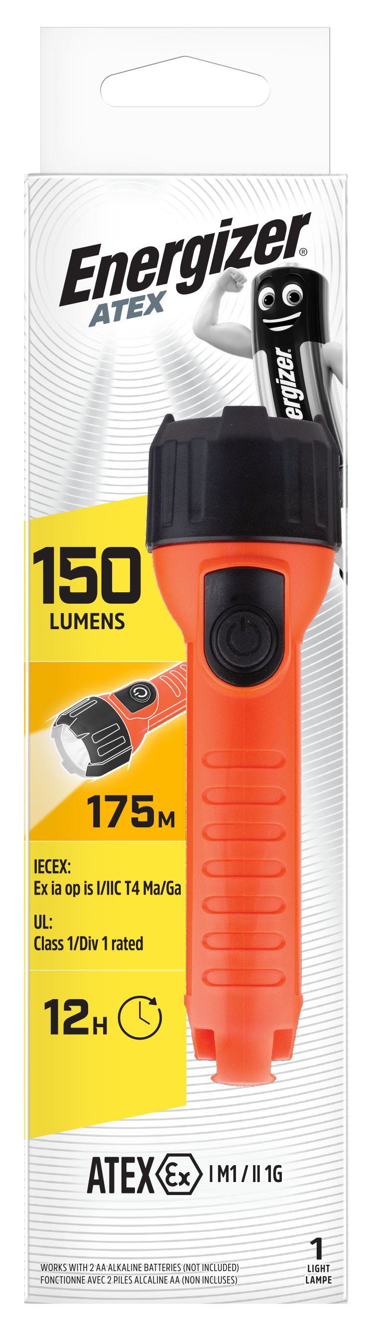 Energizer Atex Ficklampa 150 lm