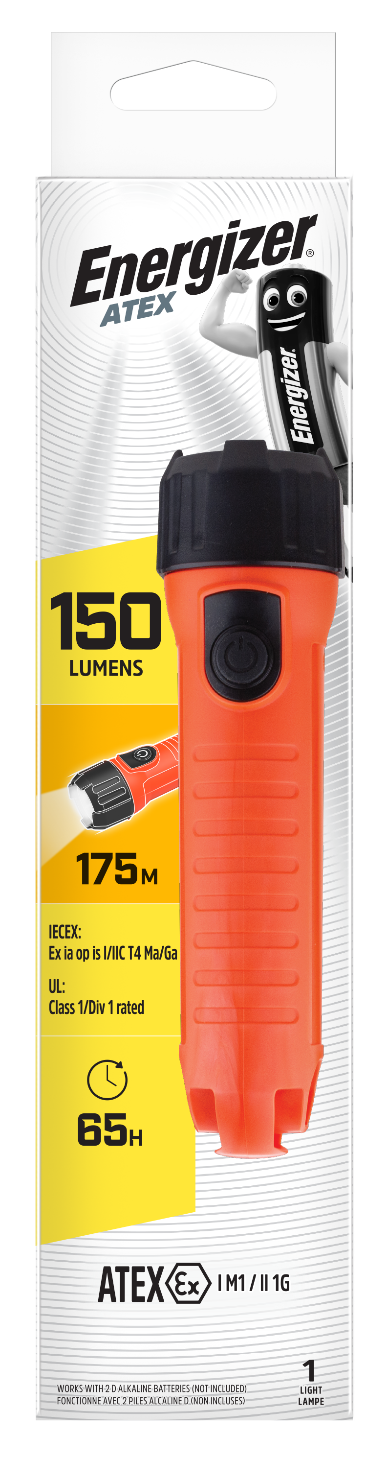 Energizer Atex Ficklampa 150 lm