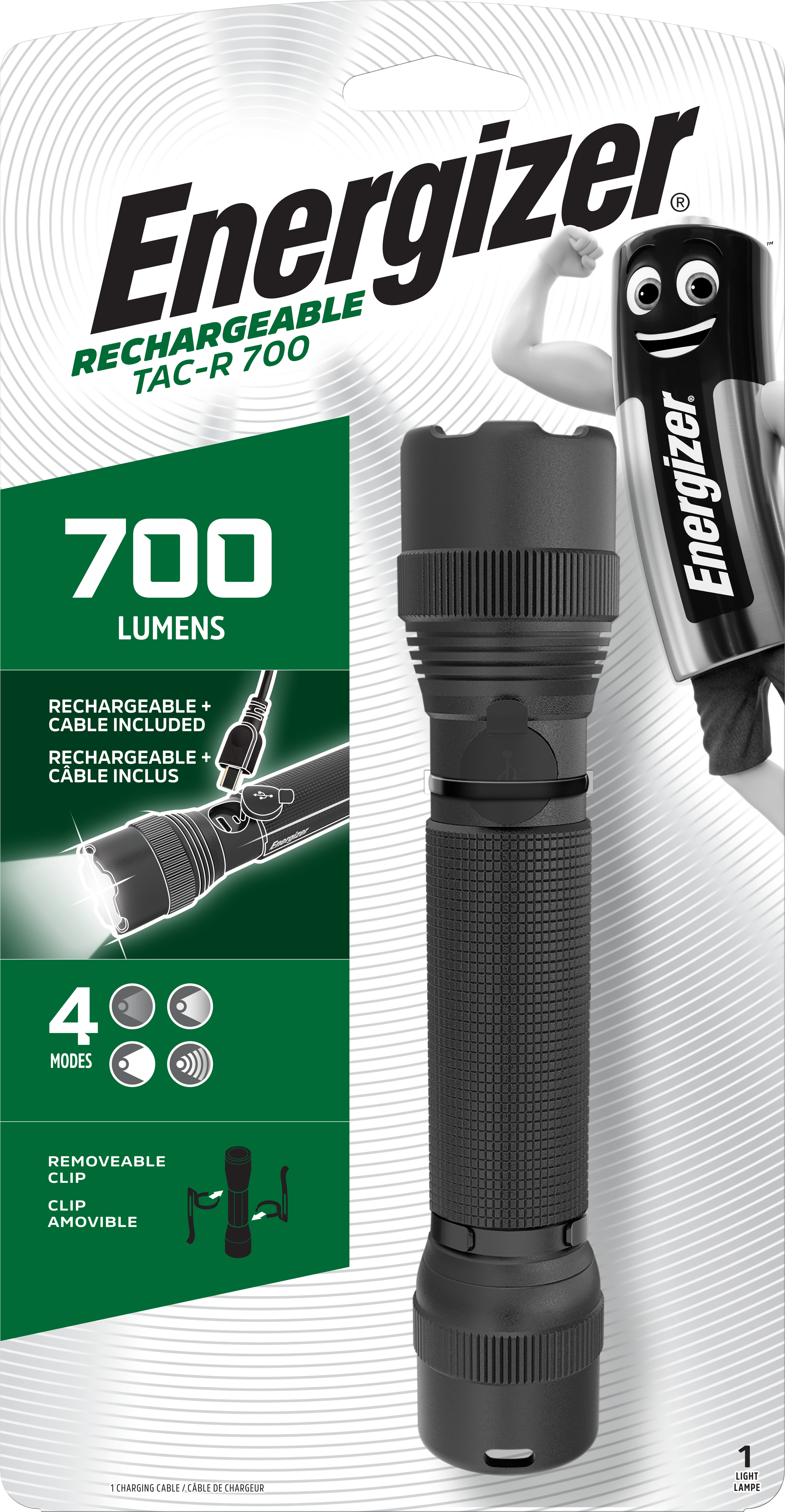 Energizer Tactical 700 Ficklampa 700 lm
