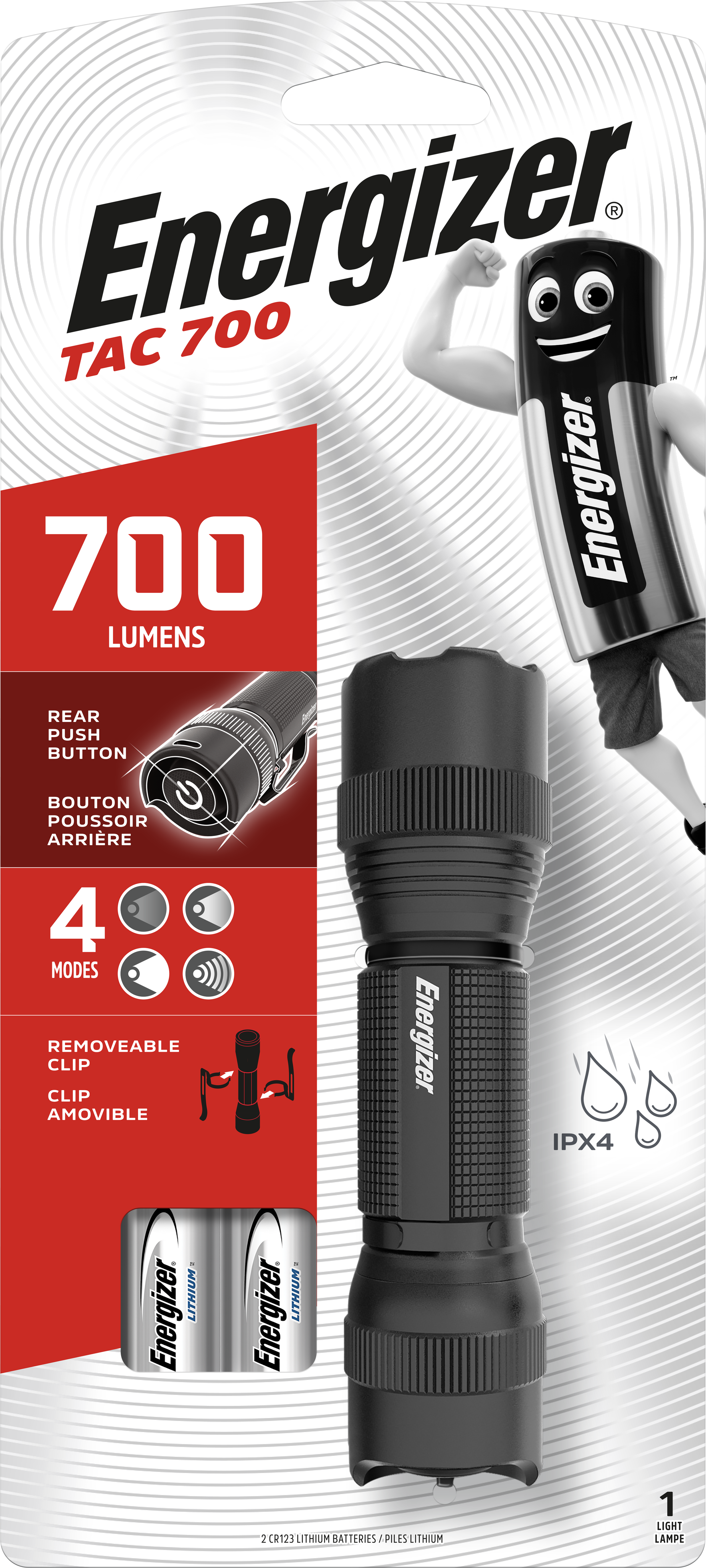 Energizer Tactical 700 Ficklampa 700 lm