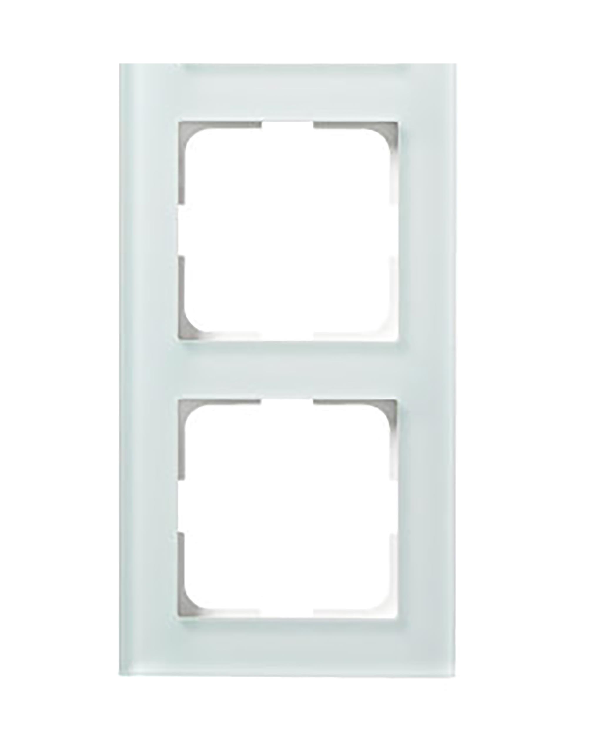 Elko Plus Option Kombinationsram glas, vit 2-fack