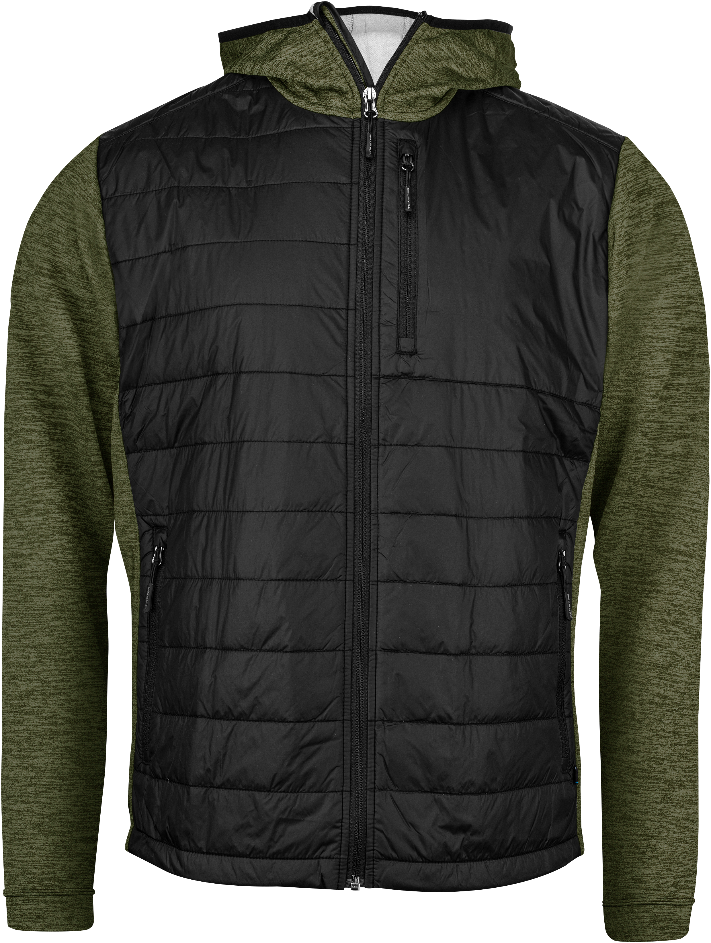 Texstar FJ93199490230 Jakke svart/grønn 5XL