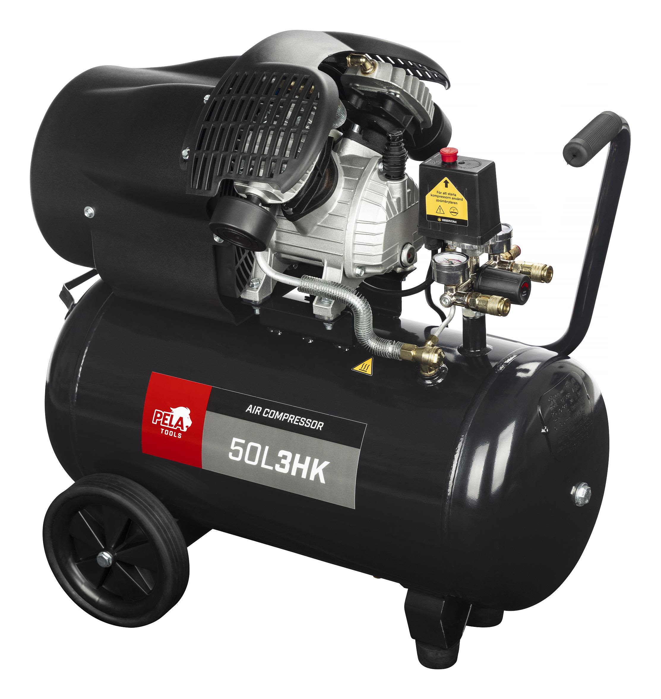 PELA 495037 Kompressor 3 hk, 50 l