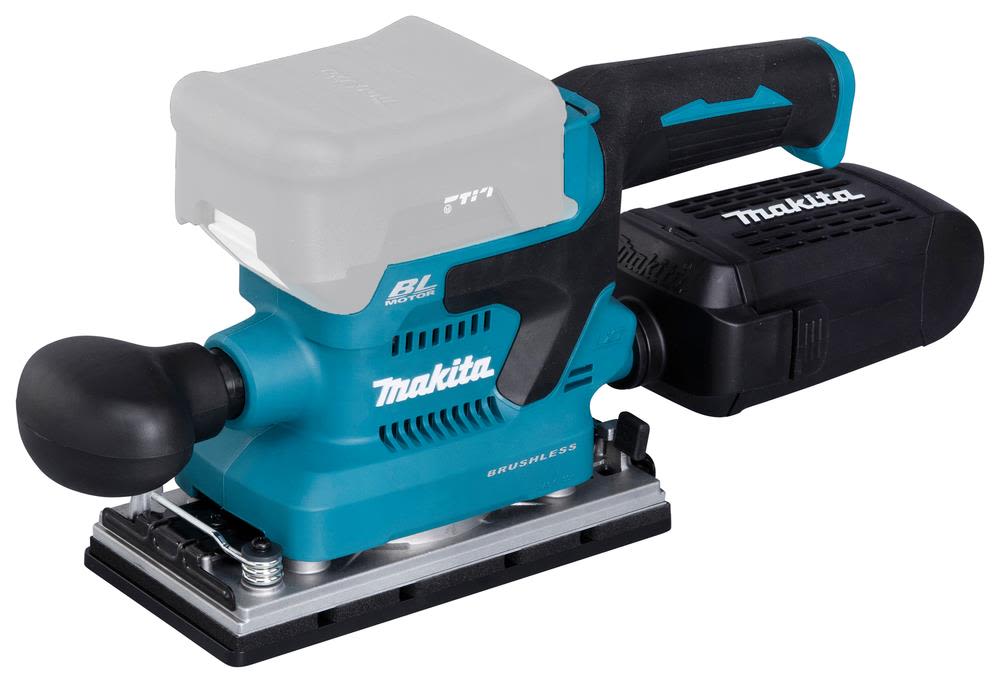 Makita DBO380Z - Eksentersliper - 200 W - 93 x 228 mm - uten batteri - 18 V - SOLO