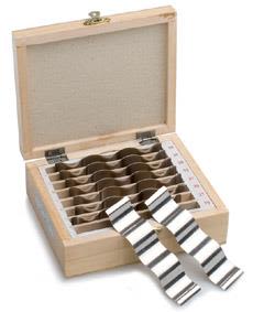 PELA 74248 Parallellbitsset i trälåda 9-23 mm