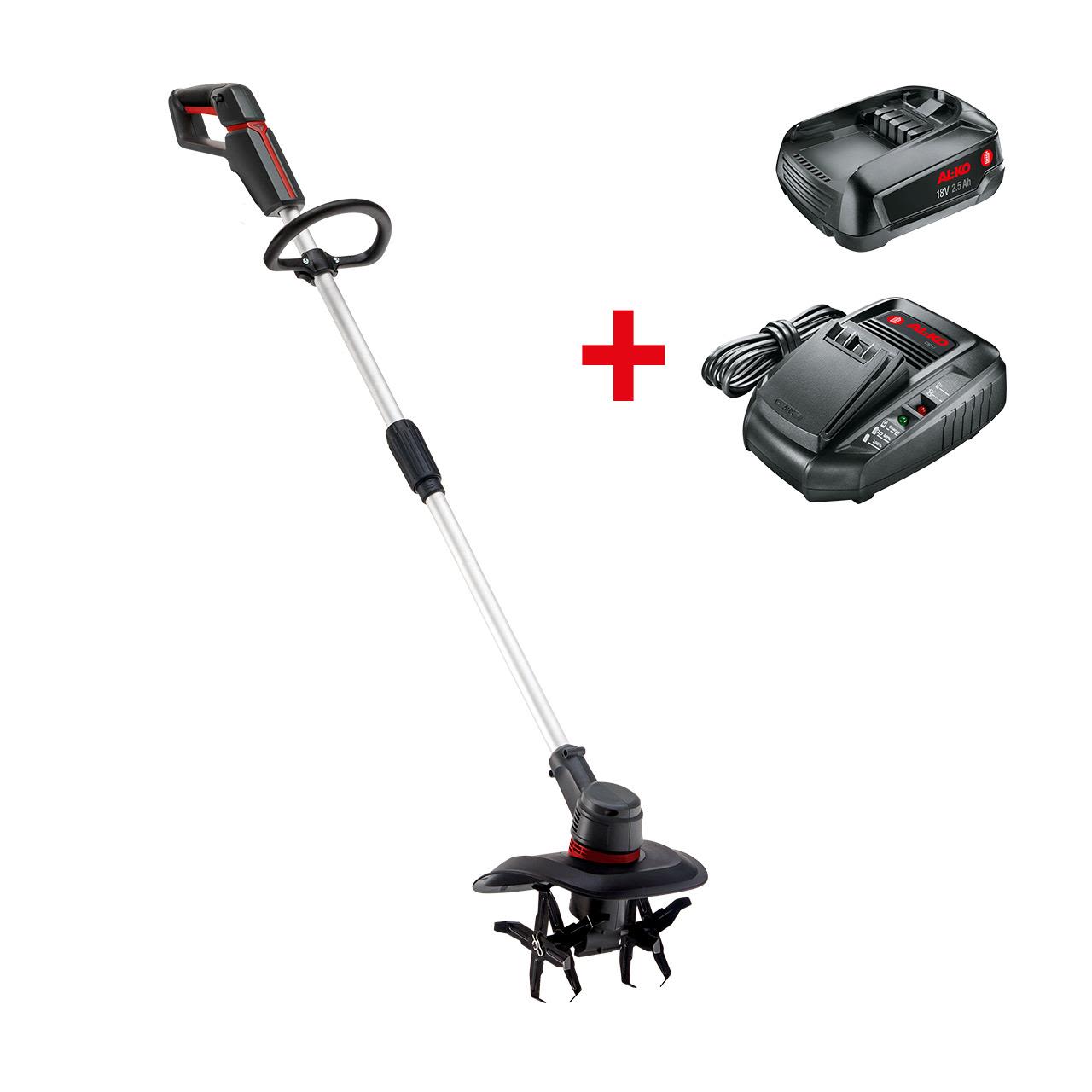 AL-KO TL 1820 Jordfräs med batteri och laddare