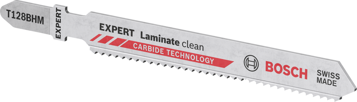 Bosch Expert T 128 BHM Laminate Clean Sticksågsblad 3-pack
