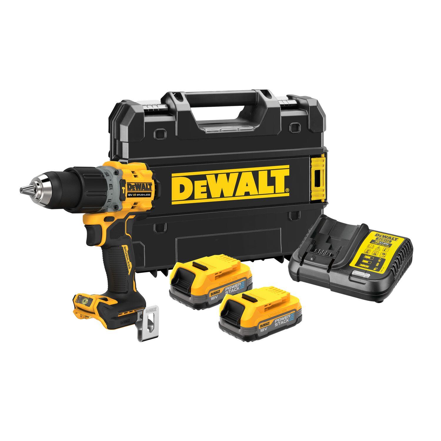 Dewalt DCD805E2T-QW Slagskrutrekker med batteri og lader