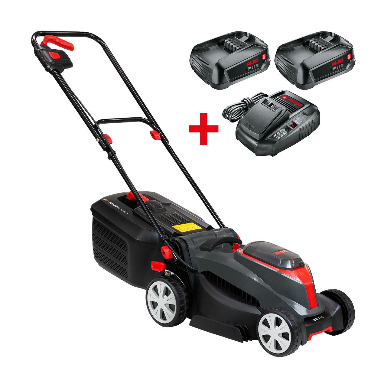 AL-KO 32.1 Li Comfort Gressklipper med batteri og lader