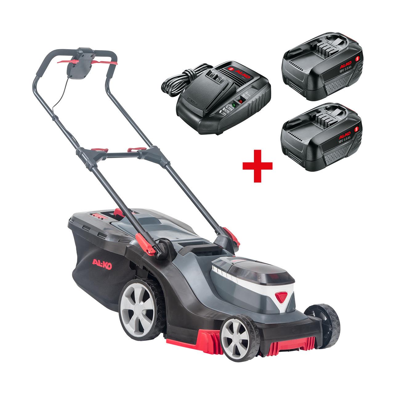 AL-KO 382 Li Premium Gressklipper med batteri og lader