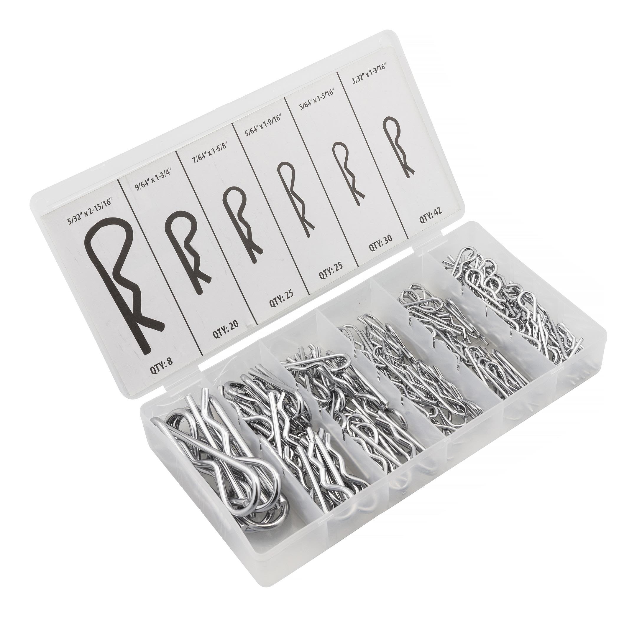 PELA 508679 R-splintsett 150 deler