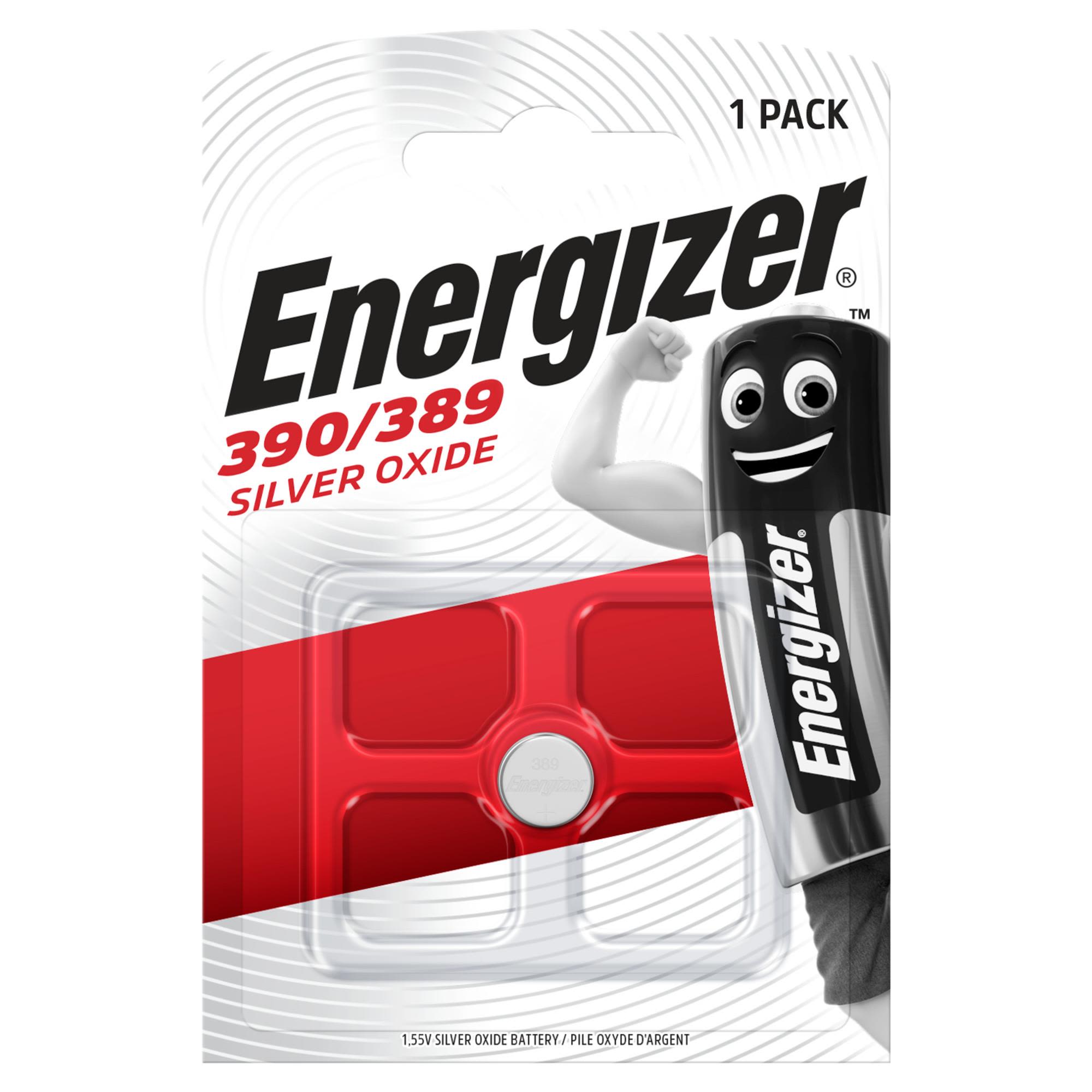 Energizer Silveroxid Knappcellsbatteri 390/389, 1,55 V 11,6 x 3 mm