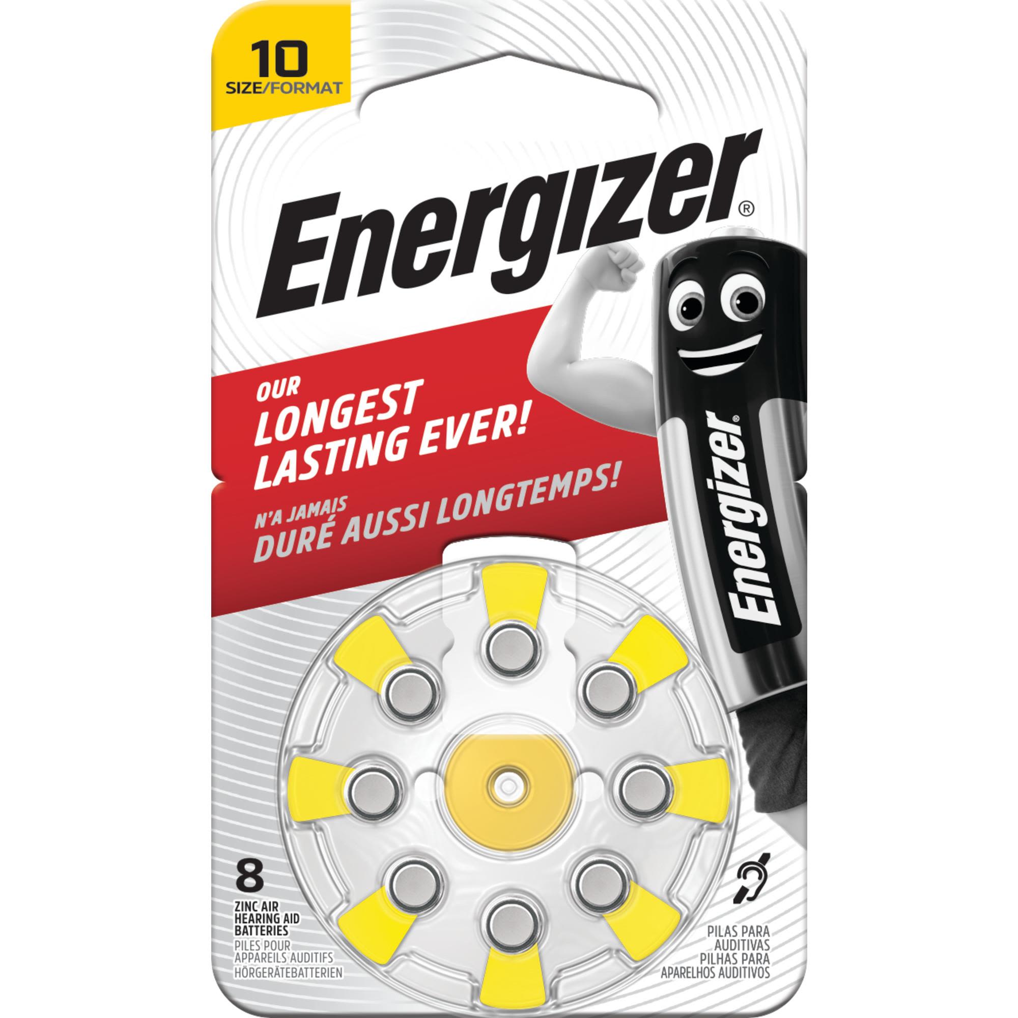 Energizer Hearing Aid Høreapparatbatteri 10, 1,4 V 10