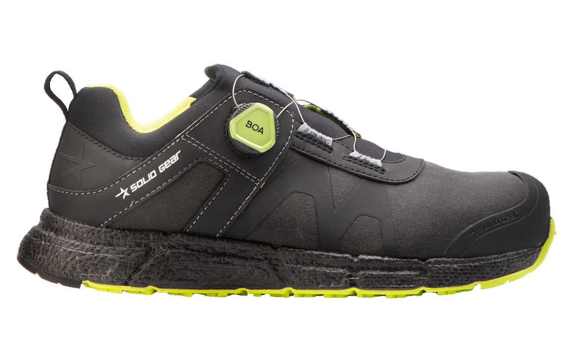 Solid Gear Venture 2 Turvakengät S3, BOA, musta, NANO-varvassuoja 43