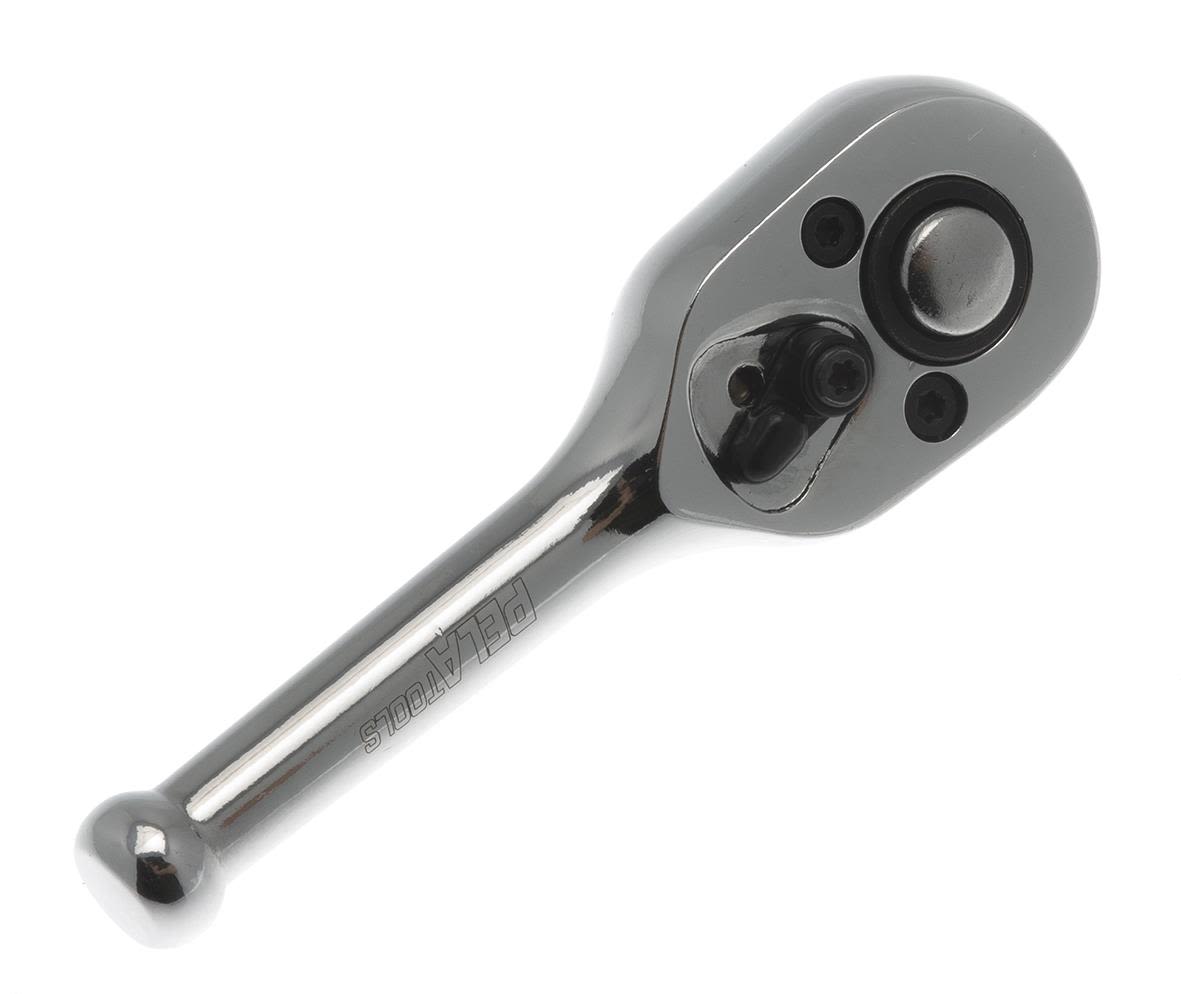 PELA 510528 Skralleskaft stubby, 3/8"