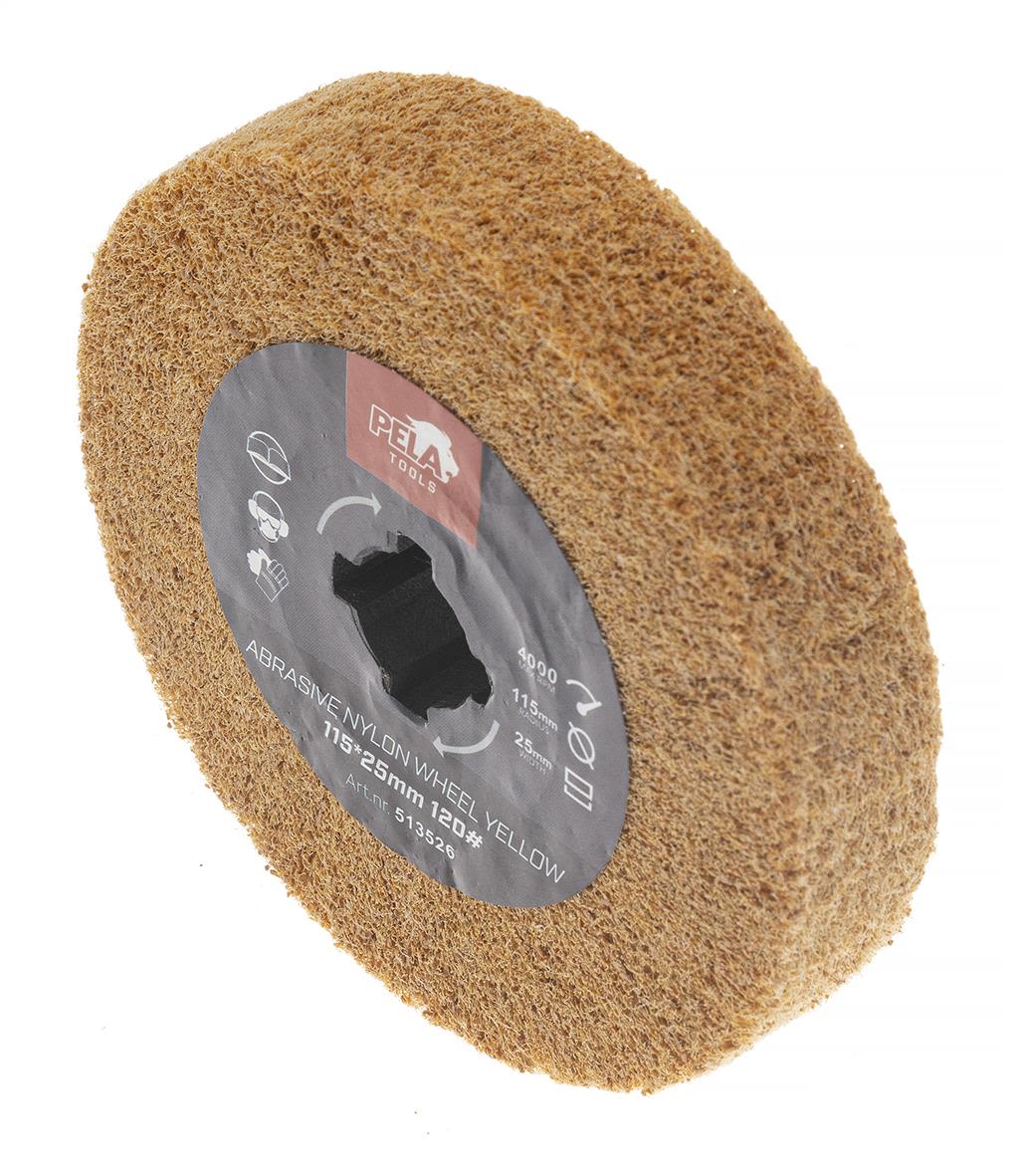 PELA 513526 Slipnylontrumma 115x25 mm #120