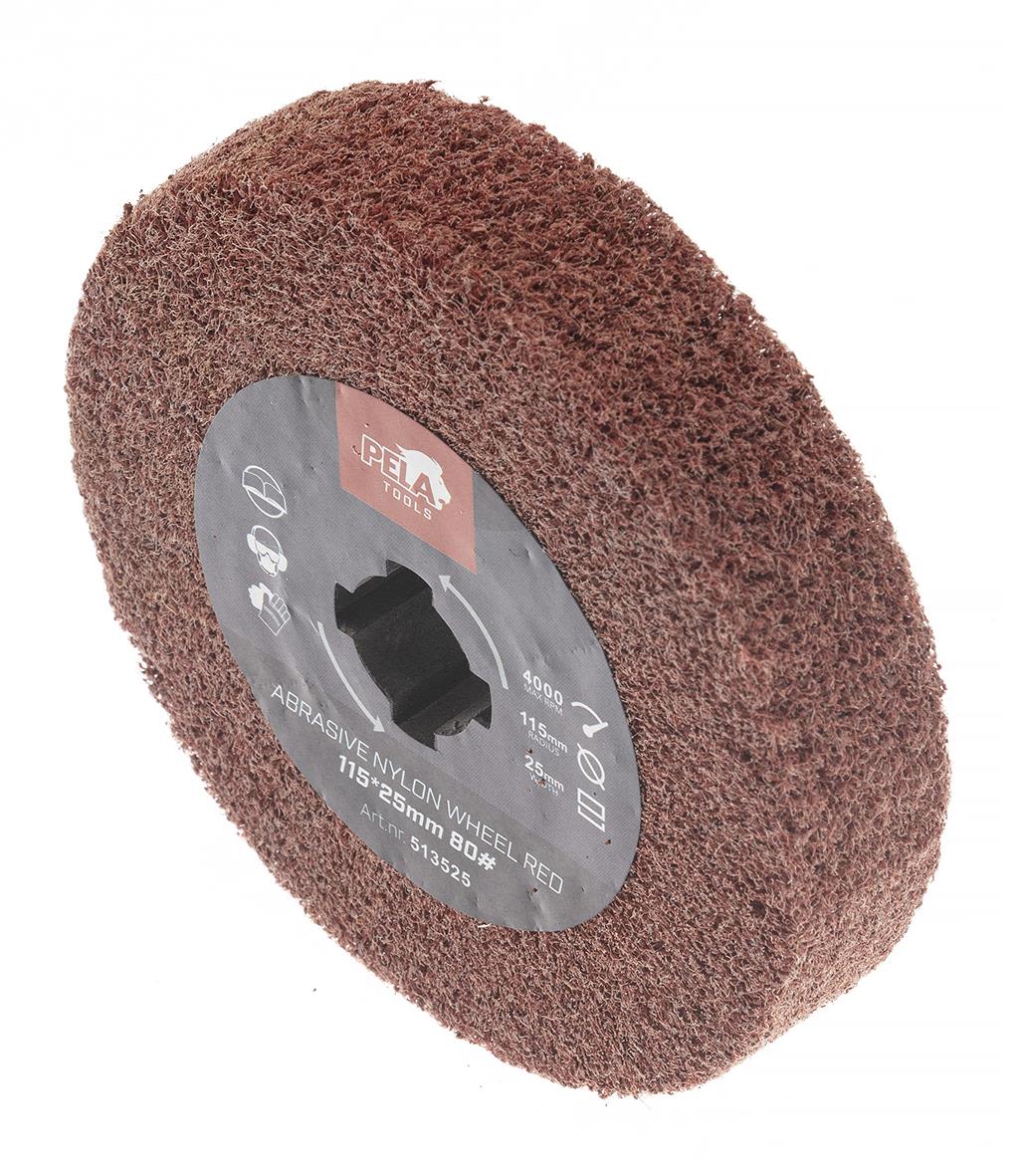 PELA 513525 Slipnylontrumma 115x25 mm #80