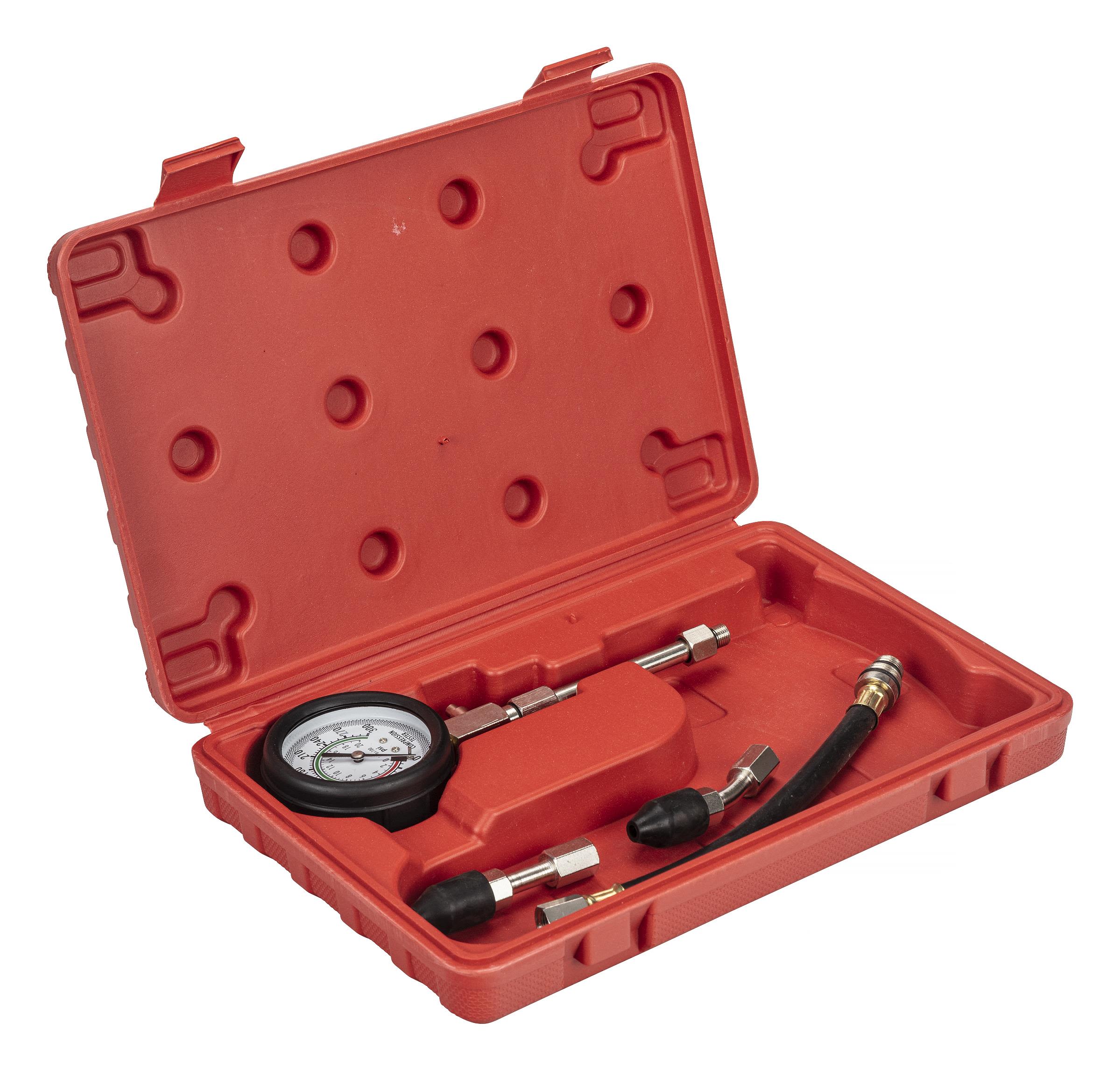 PELA 74264 Kompresjonsmåler med rett vinklet gummiadapter