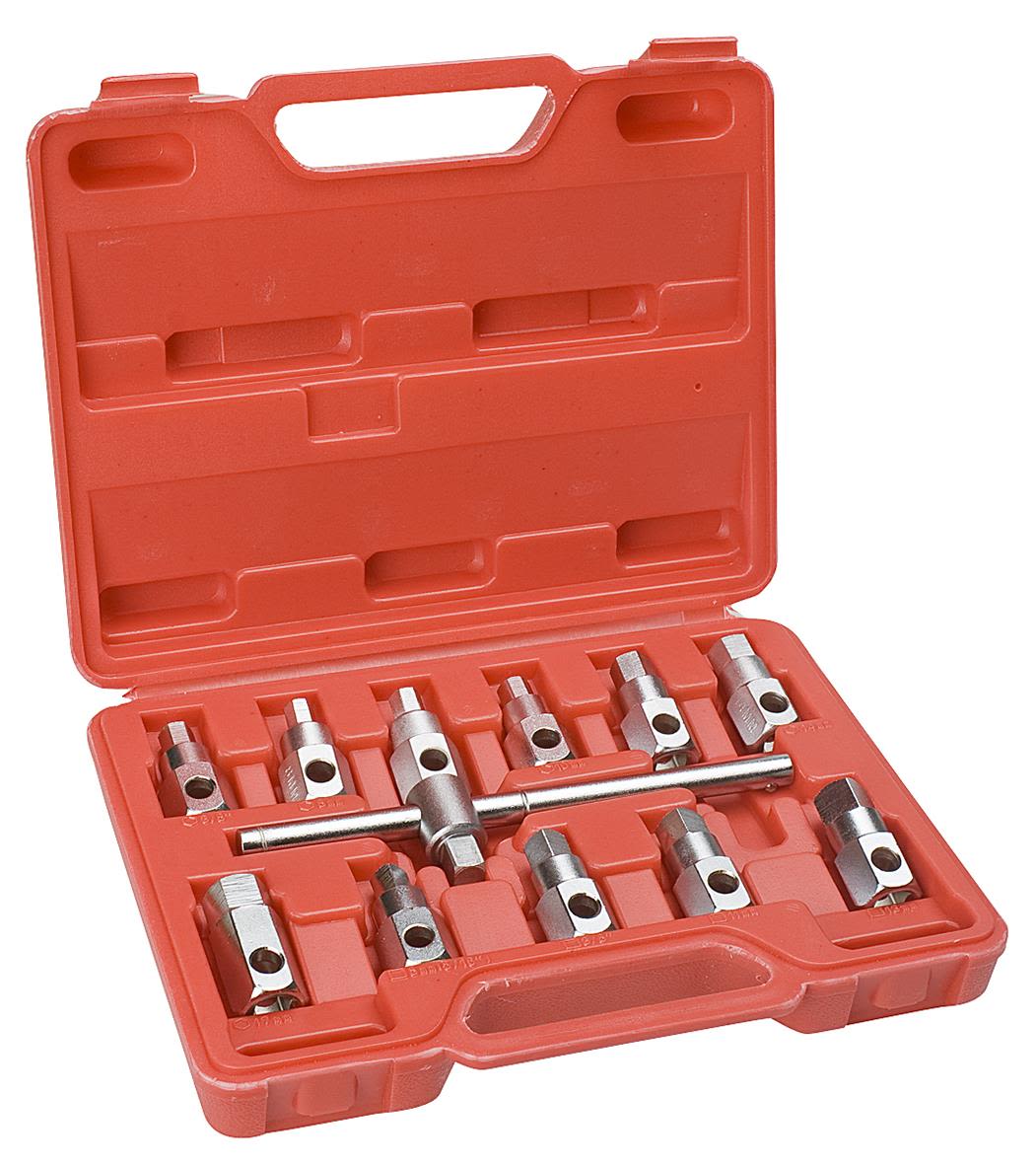PELA 76922 Oljepluggnyckelsats 12 delar