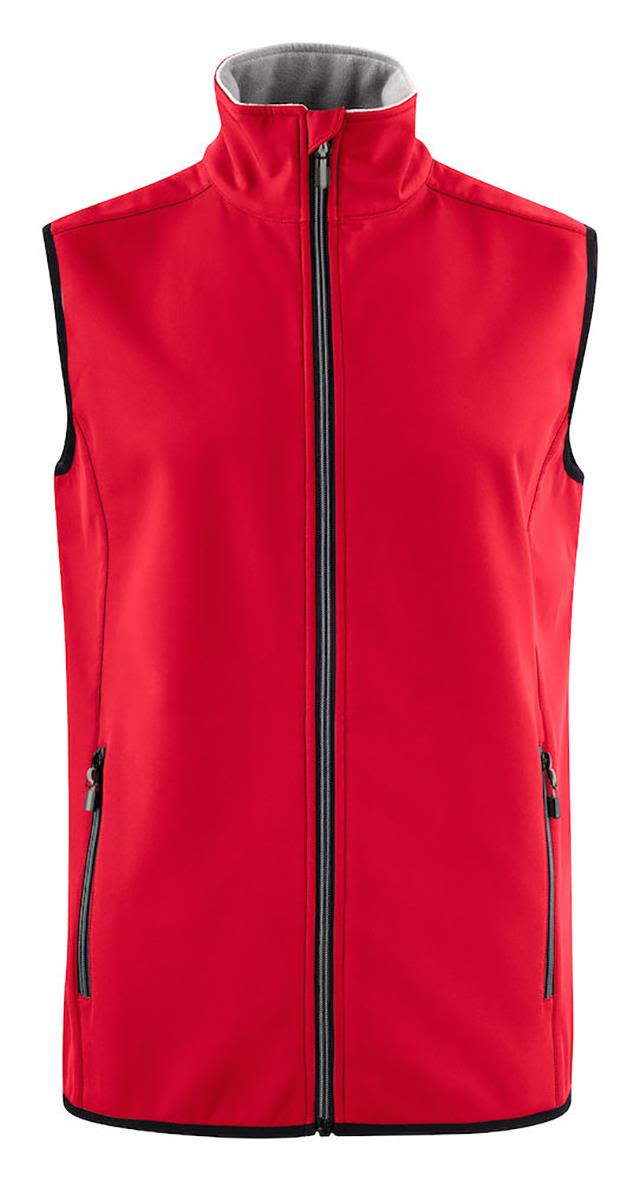 Printer Trial Vest Softshellvest Rød Rød