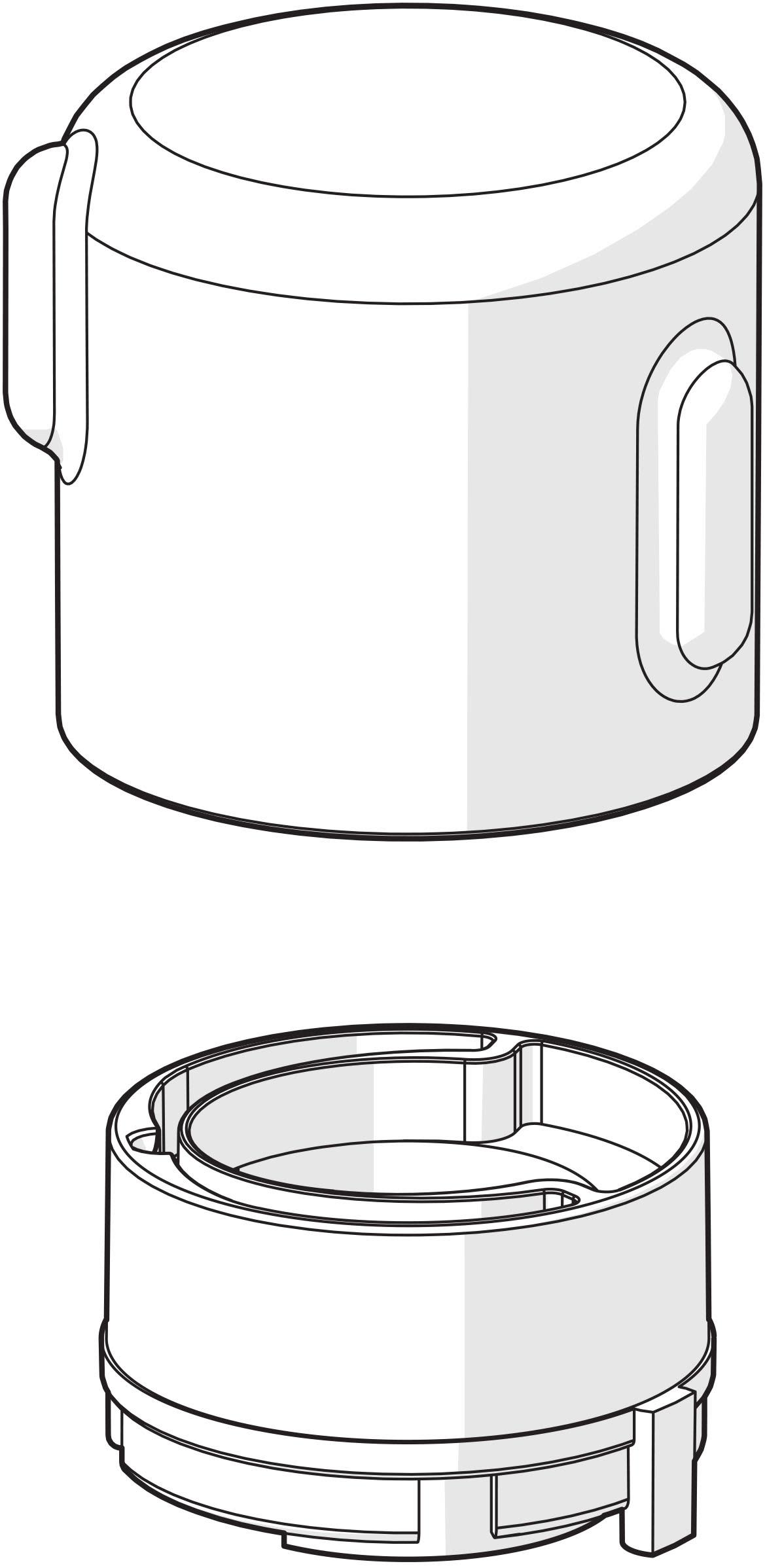 Oras 1014422V-33 Strømningsknapp for termostatblander