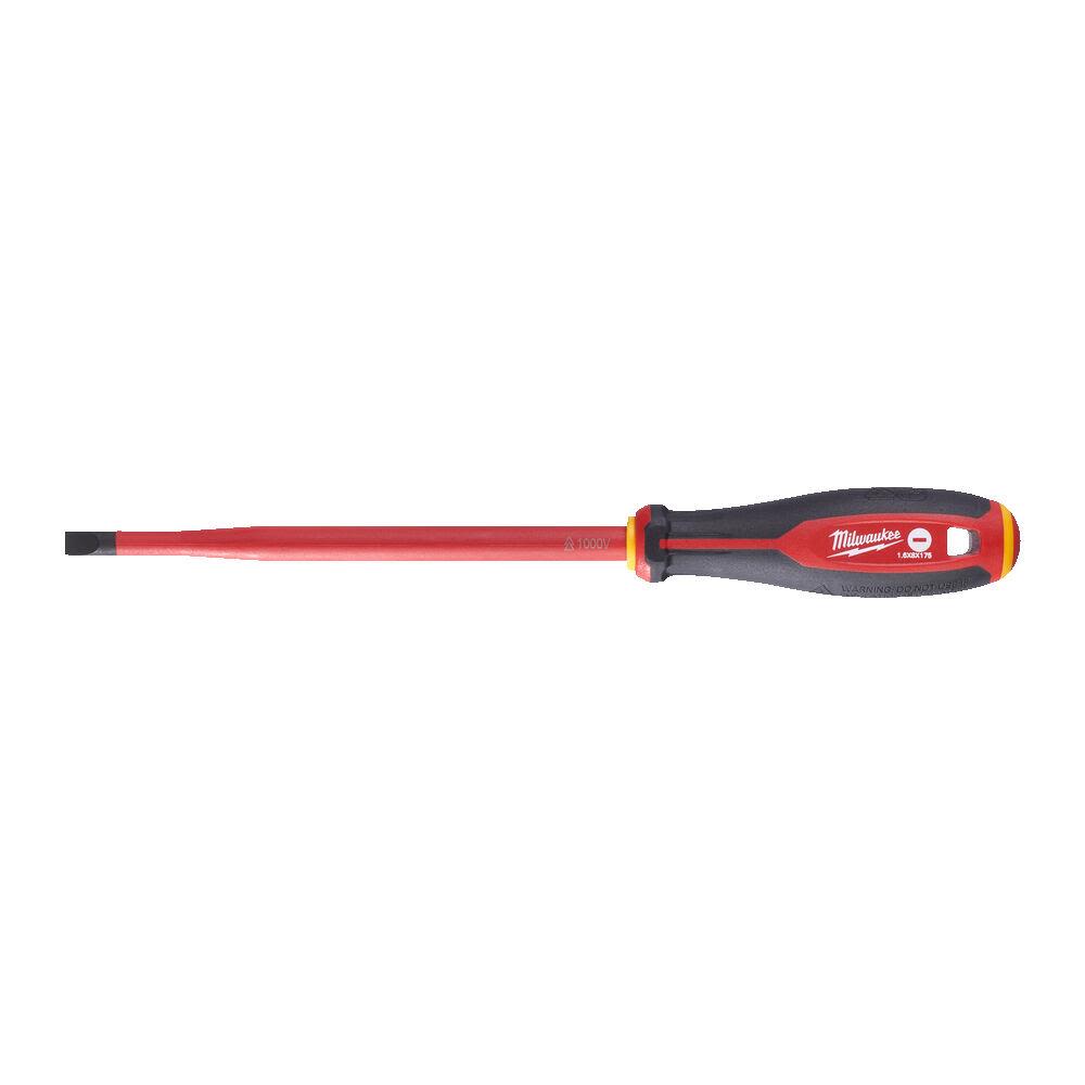 Milwaukee Tri-Lobe VDE Skrutrekker 3-sidet anti-rull håndtak SL 1,6 x 8 x 175 mm