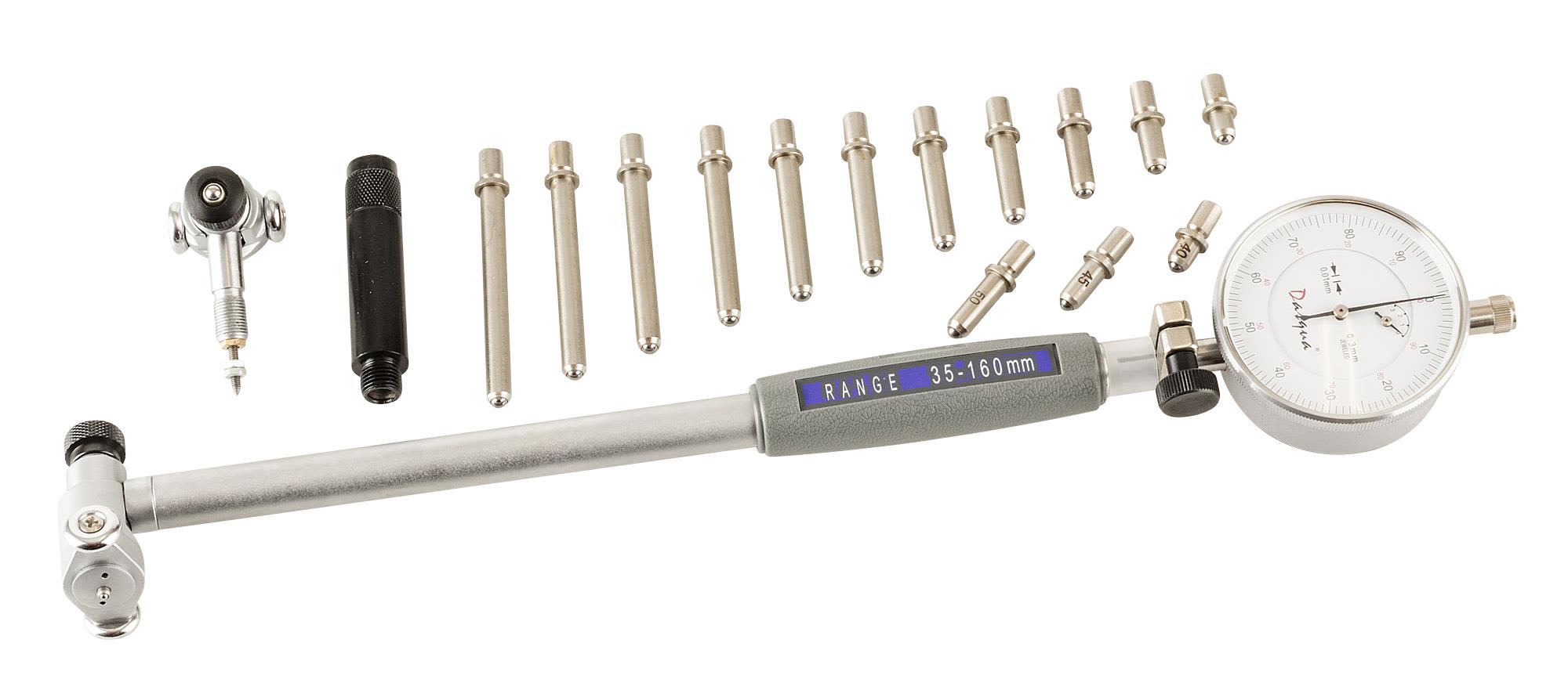 Dasqua 495186 Hålindikator industri, 35-160 mm, djup 150 mm