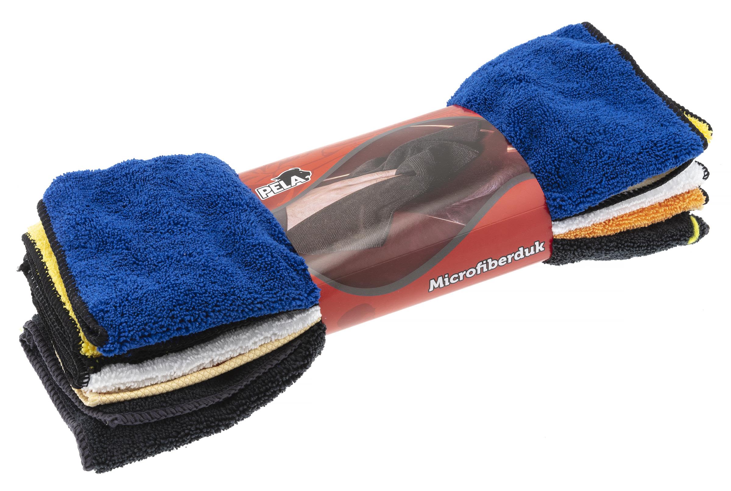 PELA 498126 Microfiberdukar 6-pack