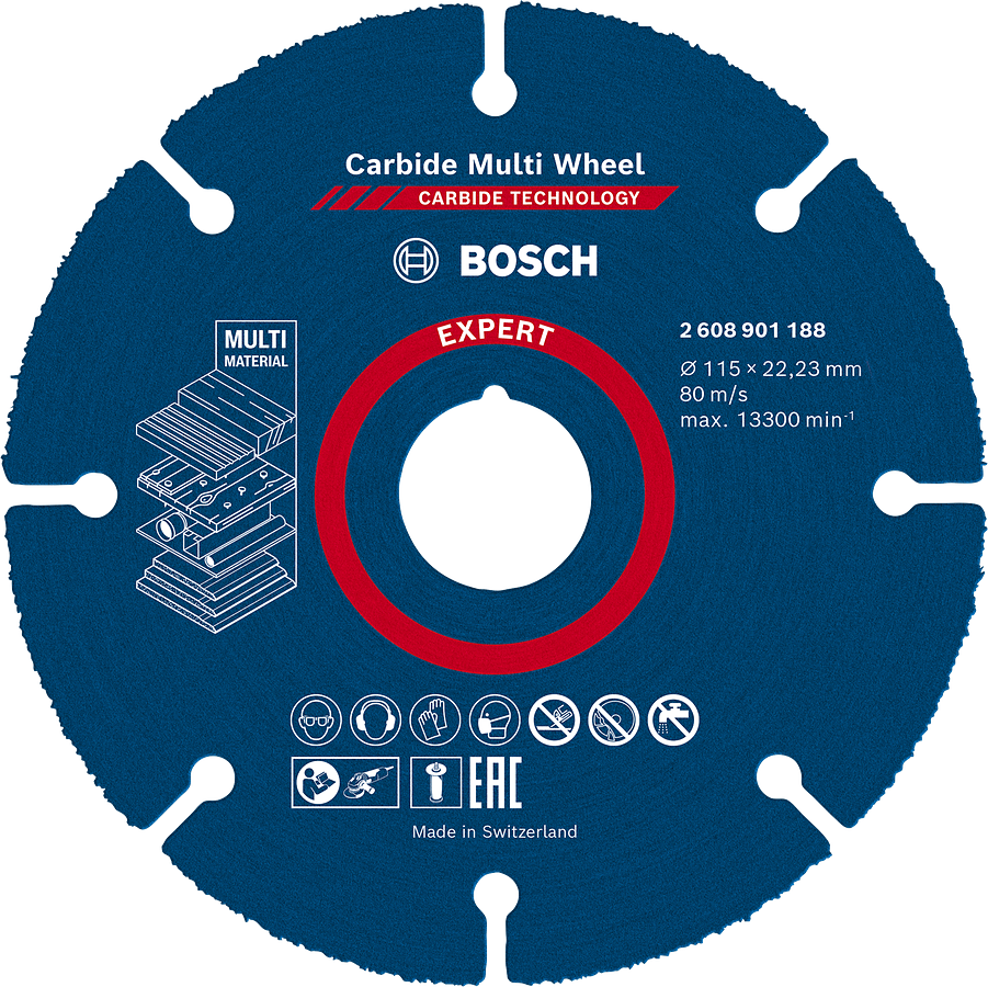Bosch Expert Carbide Multi Wheel Kappeskive 115 mm