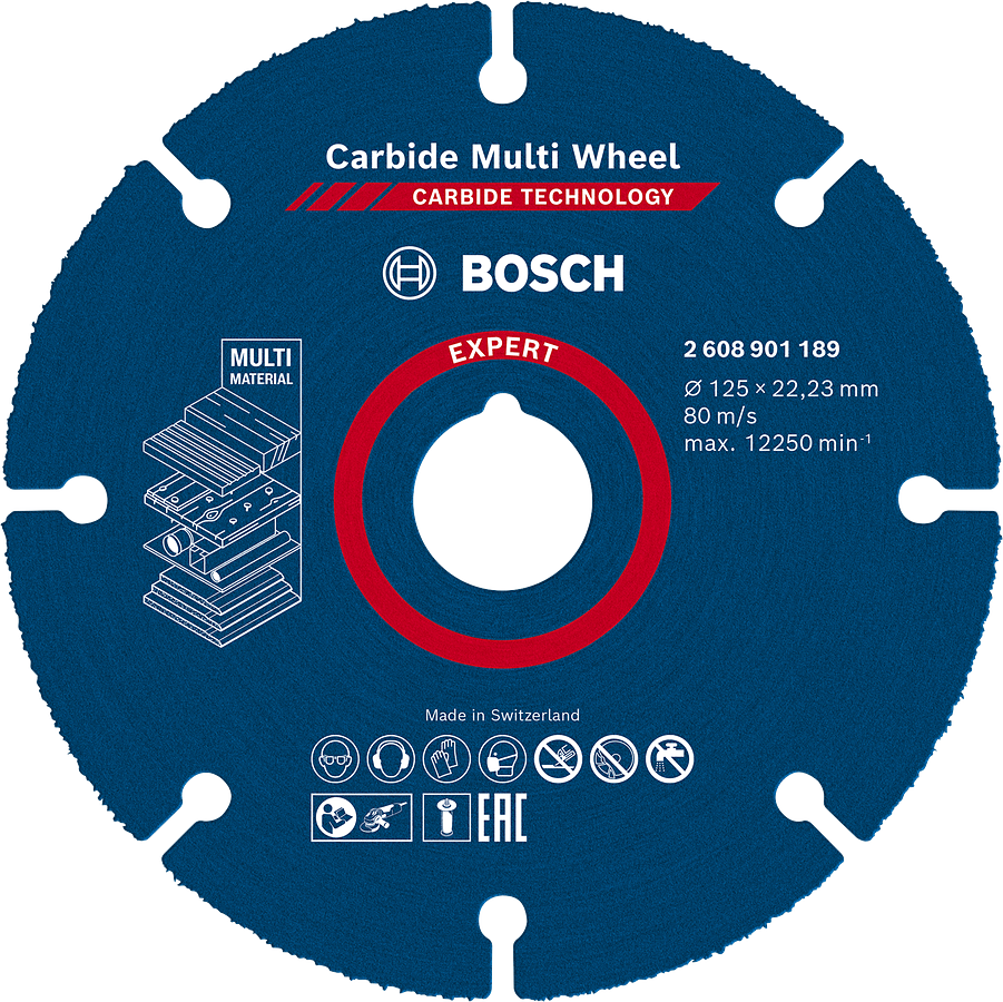 Bosch Expert Carbide Multi Wheel Kappeskive 125 mm