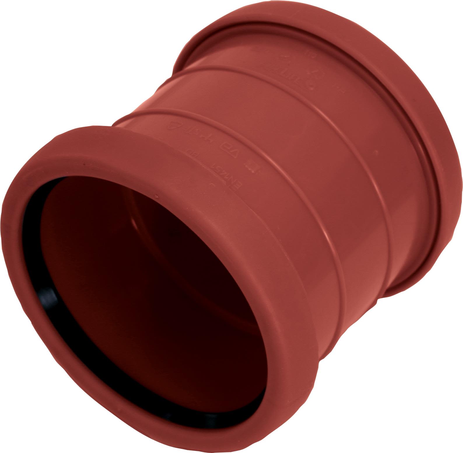 Pipelife 2354030 Dubbelmuff 160 PP