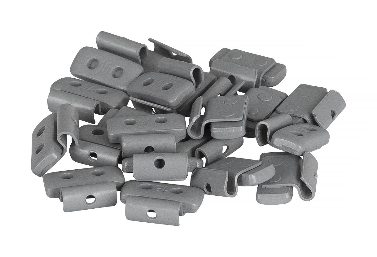 PELA 533474 Slagvikt för plåtfälg, i järn, 20-pack 35 g