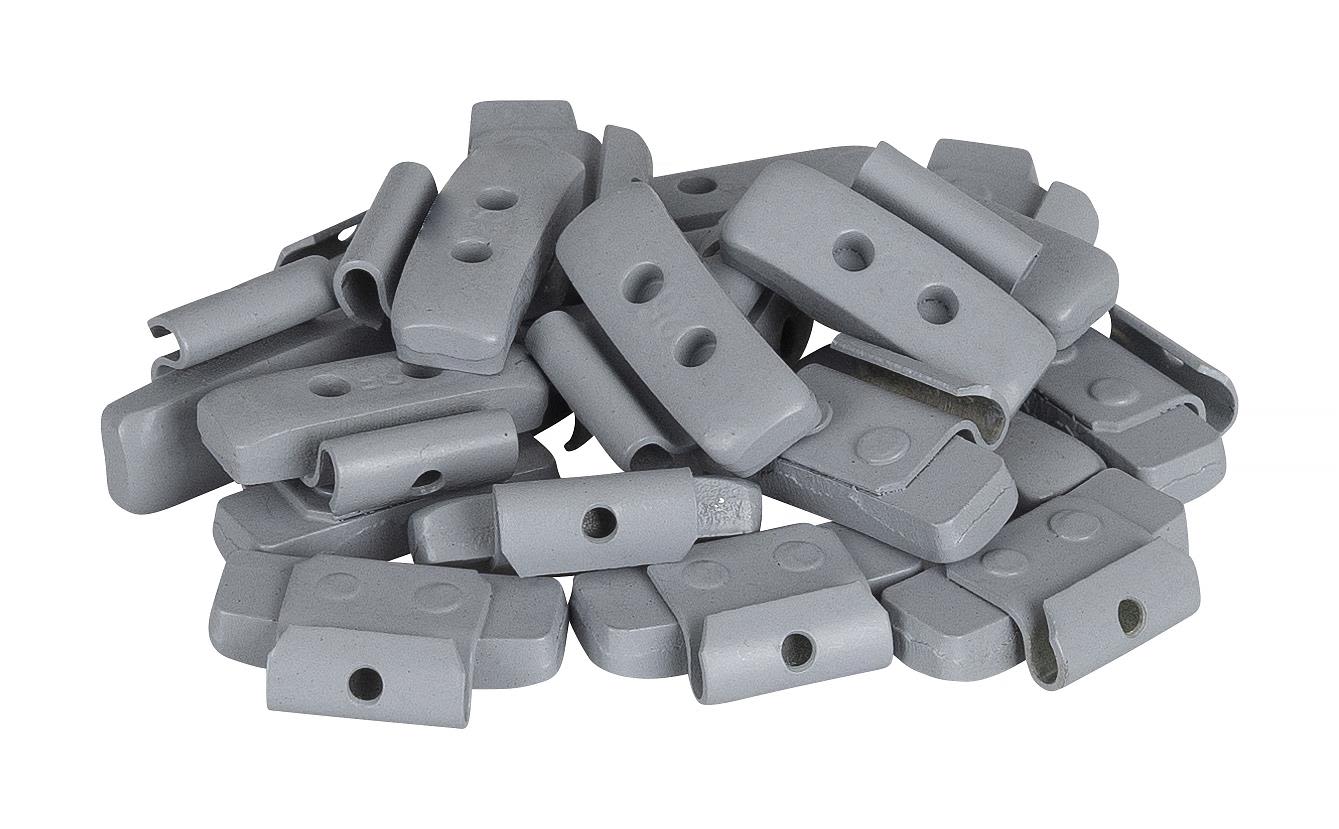PELA 533472 Slagvikt för plåtfälg, i järn, 20-pack 25 g