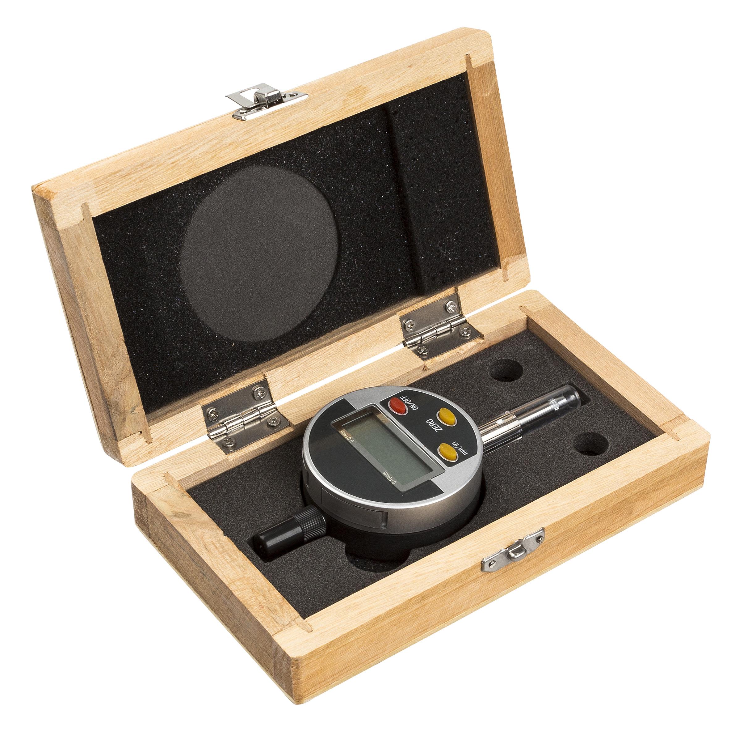 Dasqua 170700 Indikatorklocka digital, 0-10 mm