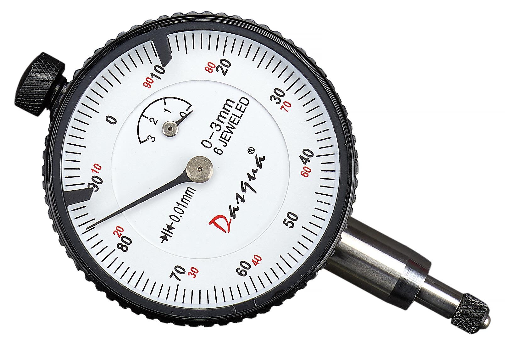 Dasqua 509525 Indikatorklocka mini 0-3 mm