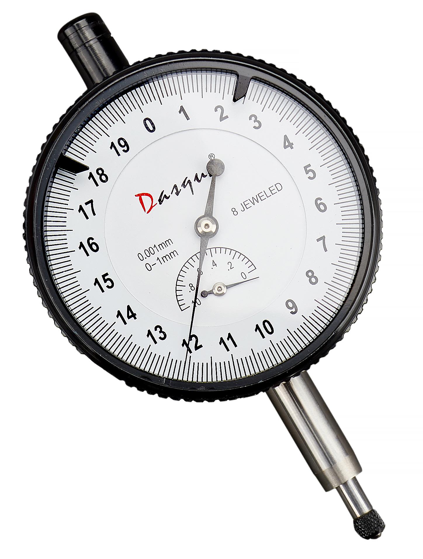 Dasqua 509527 Indikatorklocka 0-1 mm